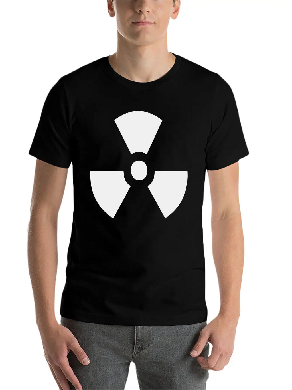 Radioactive Unisex Casual T-Shirt – Clean Design For Daily Comfort