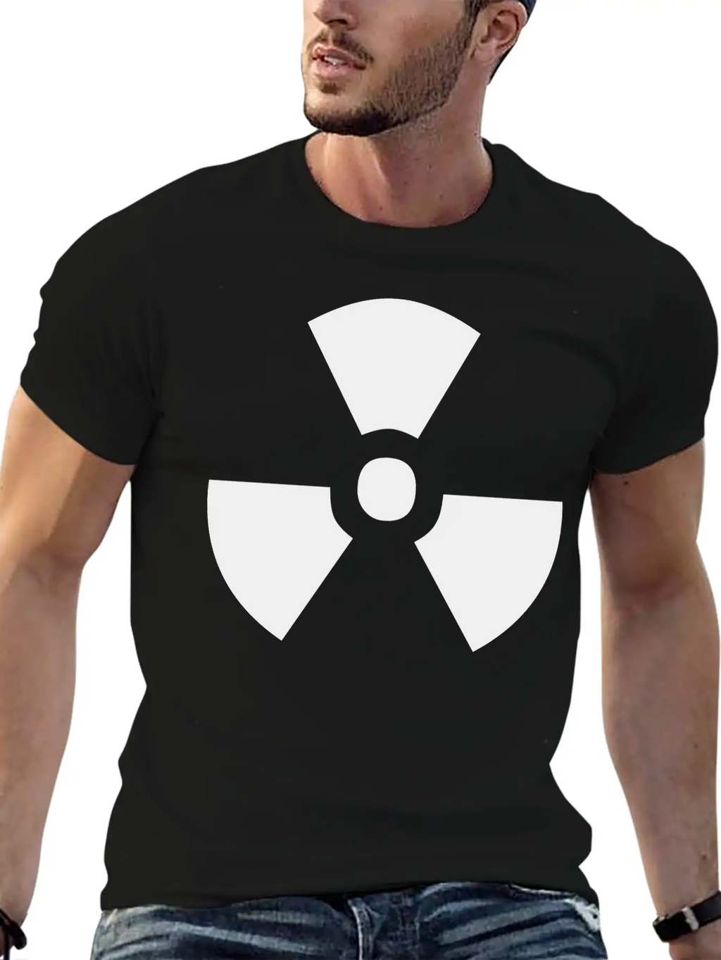 Radioactive Unisex Casual T-Shirt – Clean Design For Daily Comfort