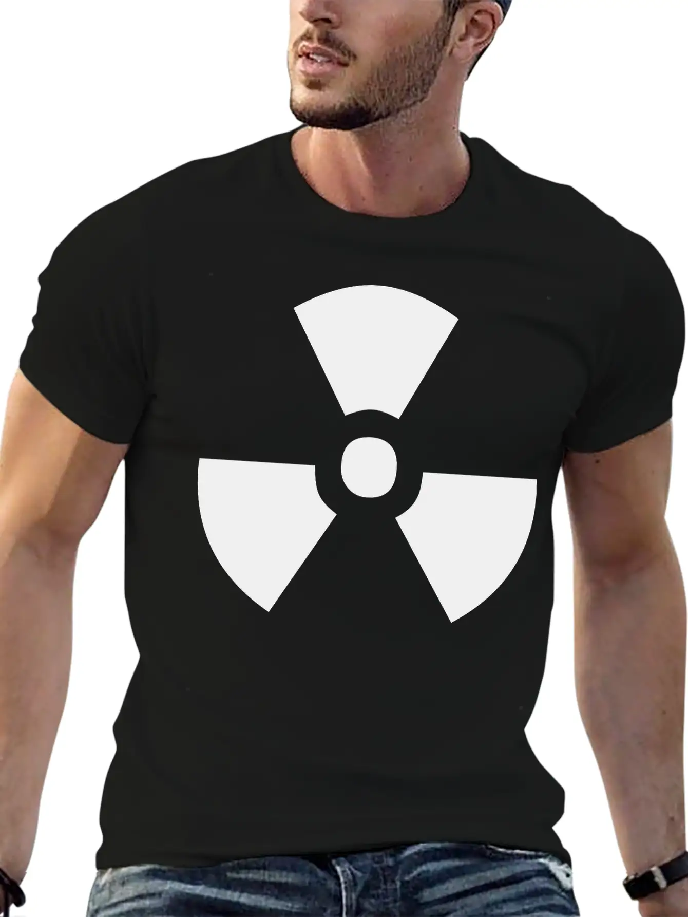 Radioactive Unisex Casual T-Shirt – Clean Design For Daily Comfort