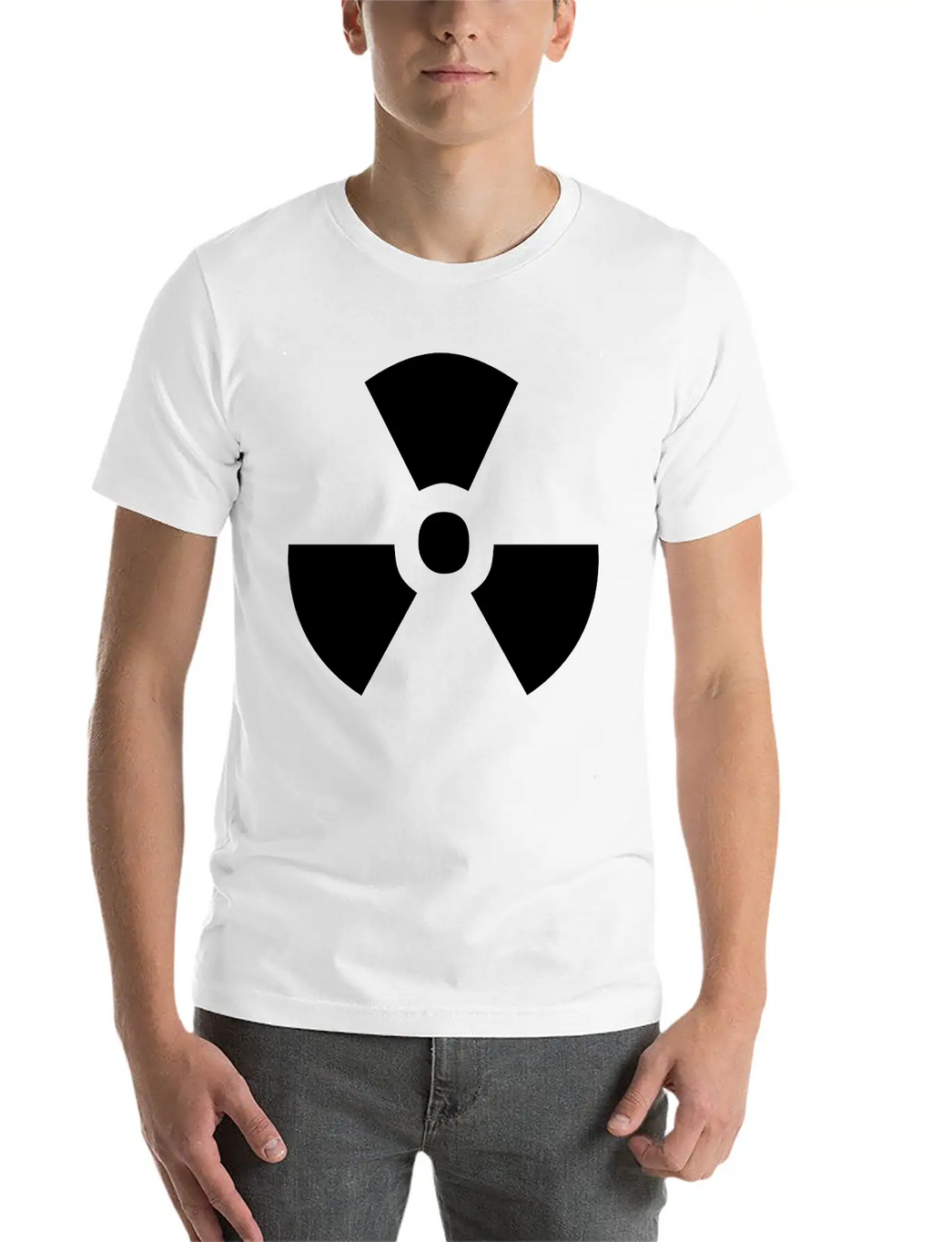 Radioactive Unisex Casual T-Shirt – Clean Design For Daily Comfort