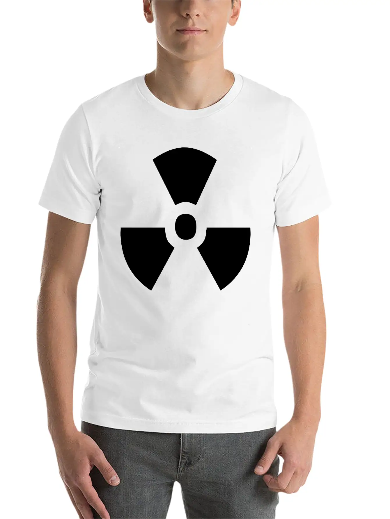Radioactive Unisex Casual T-Shirt – Clean Design For Daily Comfort