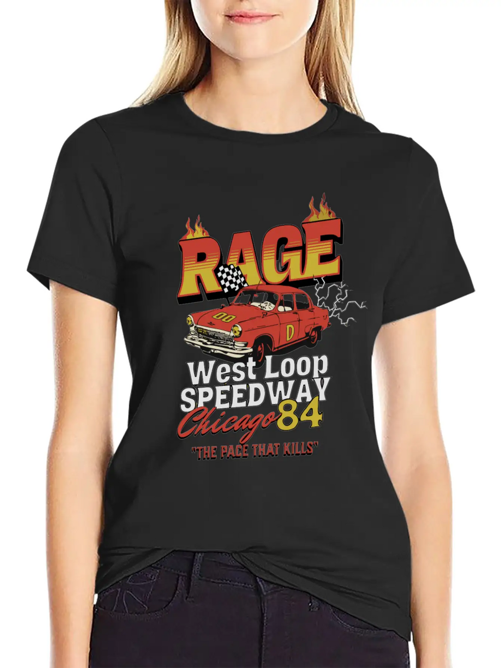 RAGE 84 Stylish Everyday T-Shirt – Unisex Basic Cotton Tee