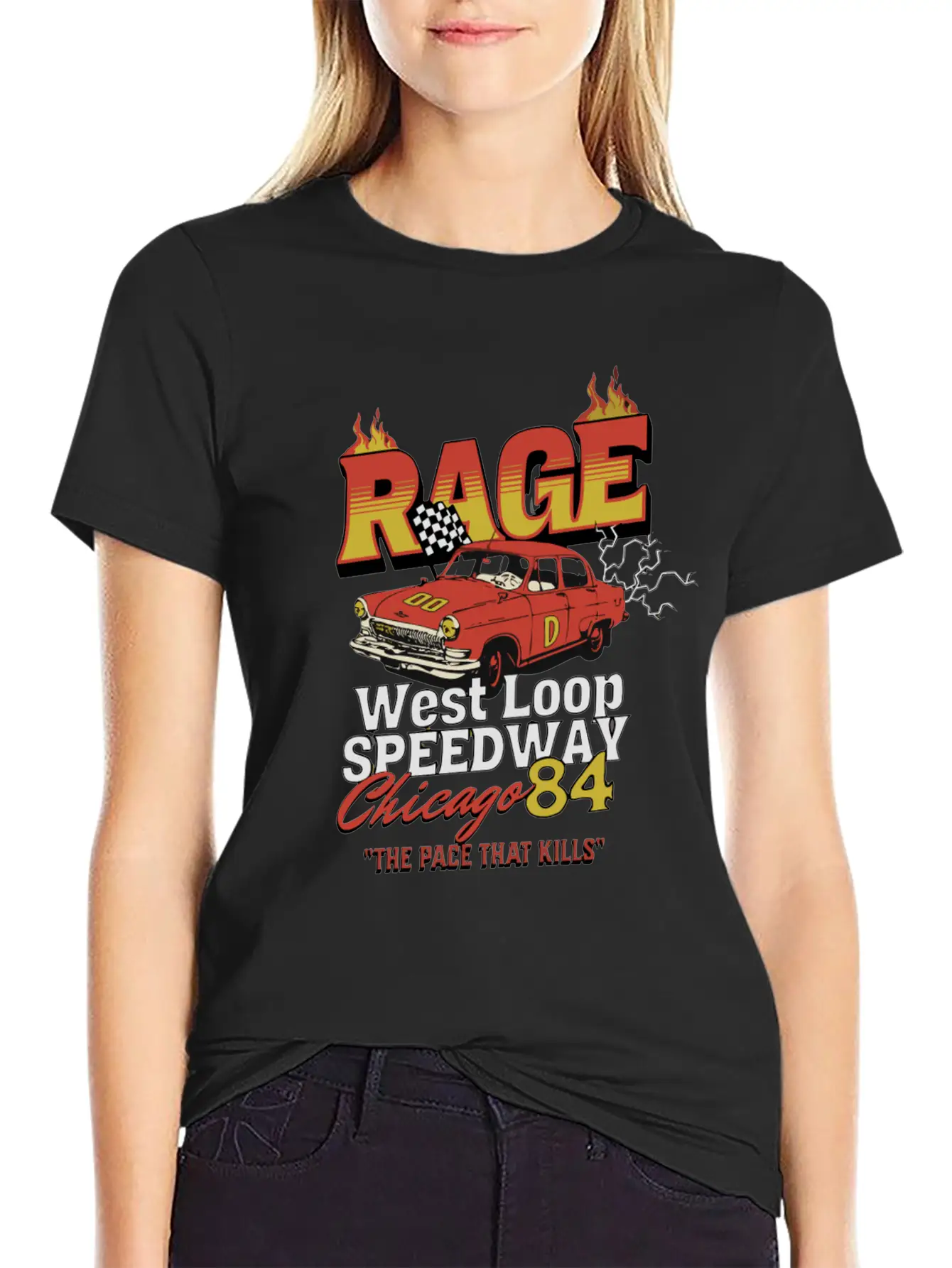 RAGE 84 Stylish Everyday T-Shirt – Unisex Basic Cotton Tee