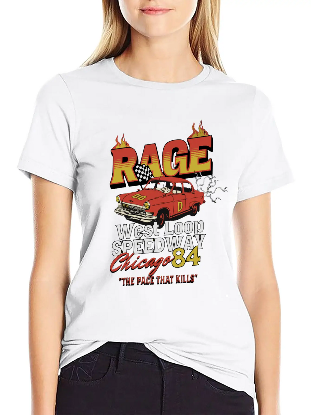 RAGE 84 Stylish Everyday T-Shirt – Unisex Basic Cotton Tee