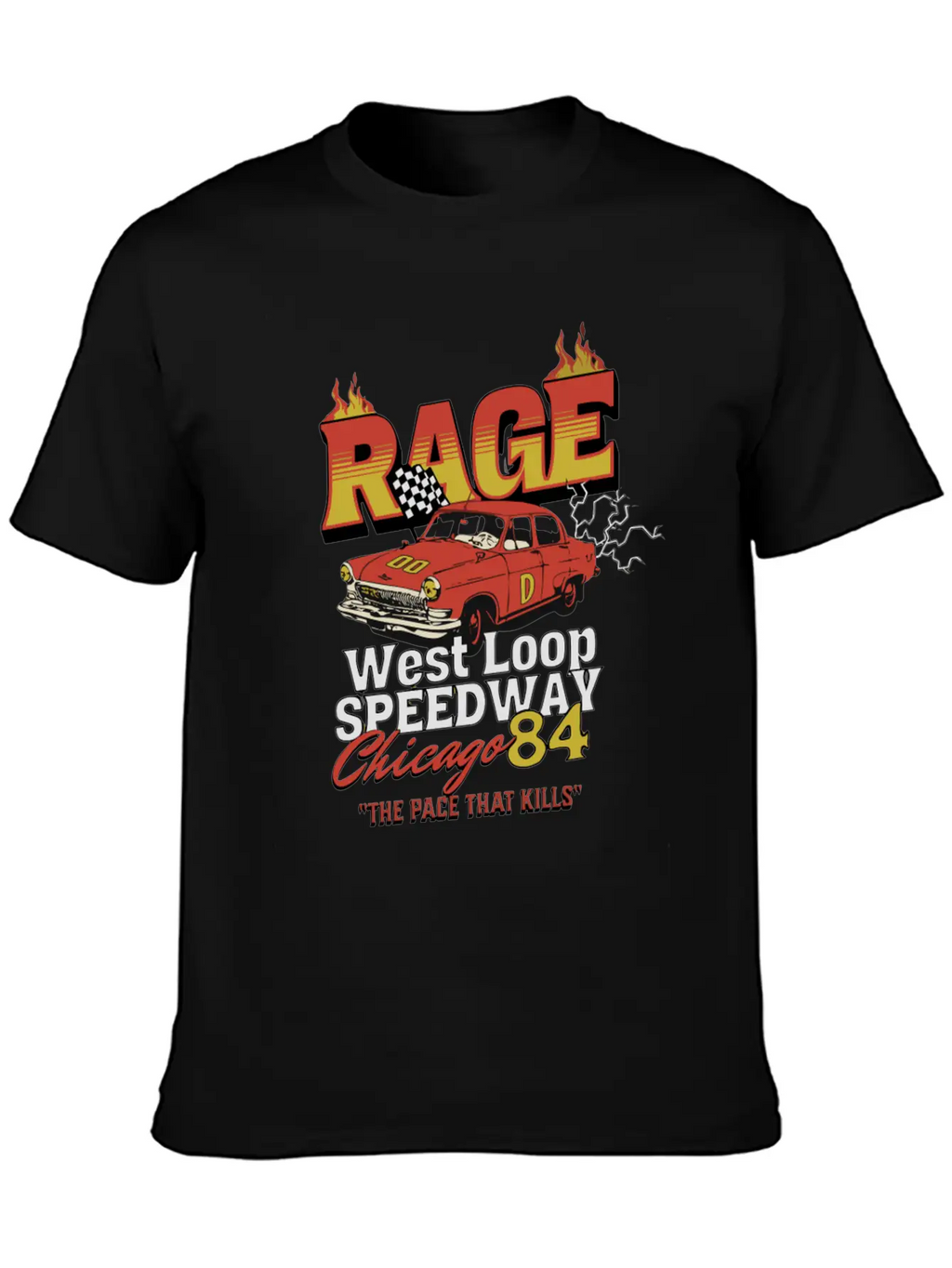 RAGE 84 Stylish Everyday T-Shirt – Unisex Basic Cotton Tee