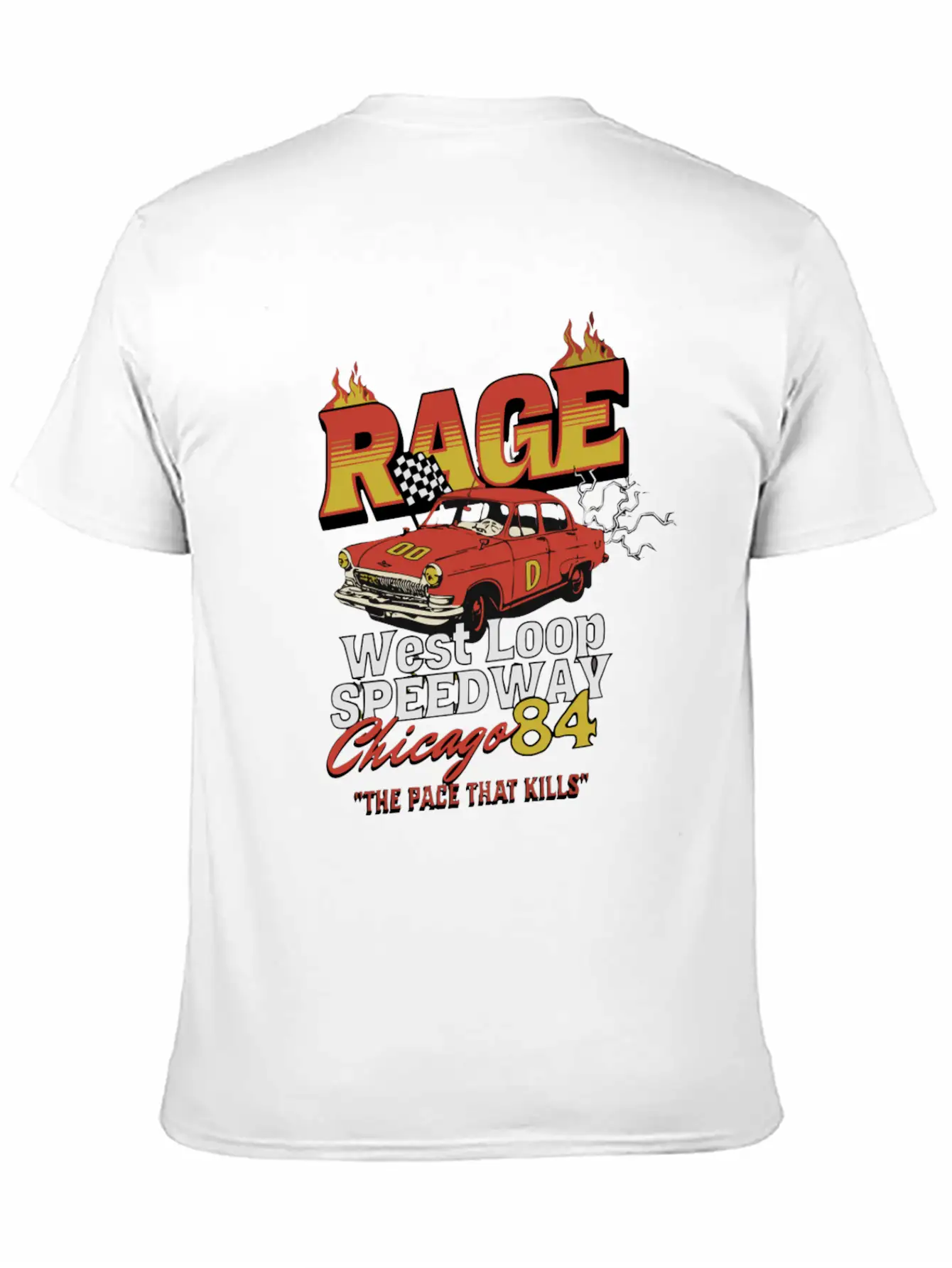 RAGE 84 Stylish Everyday T-Shirt – Unisex Basic Cotton Tee