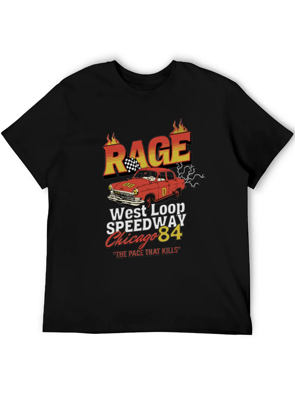 RAGE 84 Stylish Everyday T-Shirt – Unisex Basic Cotton Tee