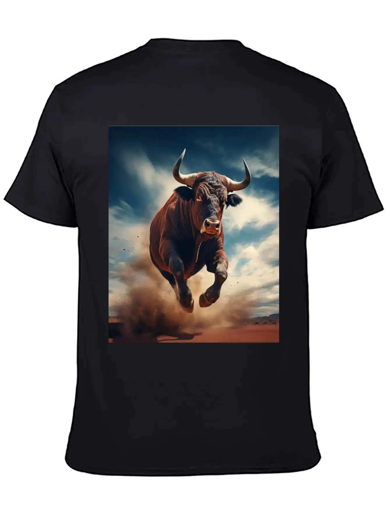 Raging Bull Charging Unisex Casual T-Shirt – Clean Design For Daily Comfort
