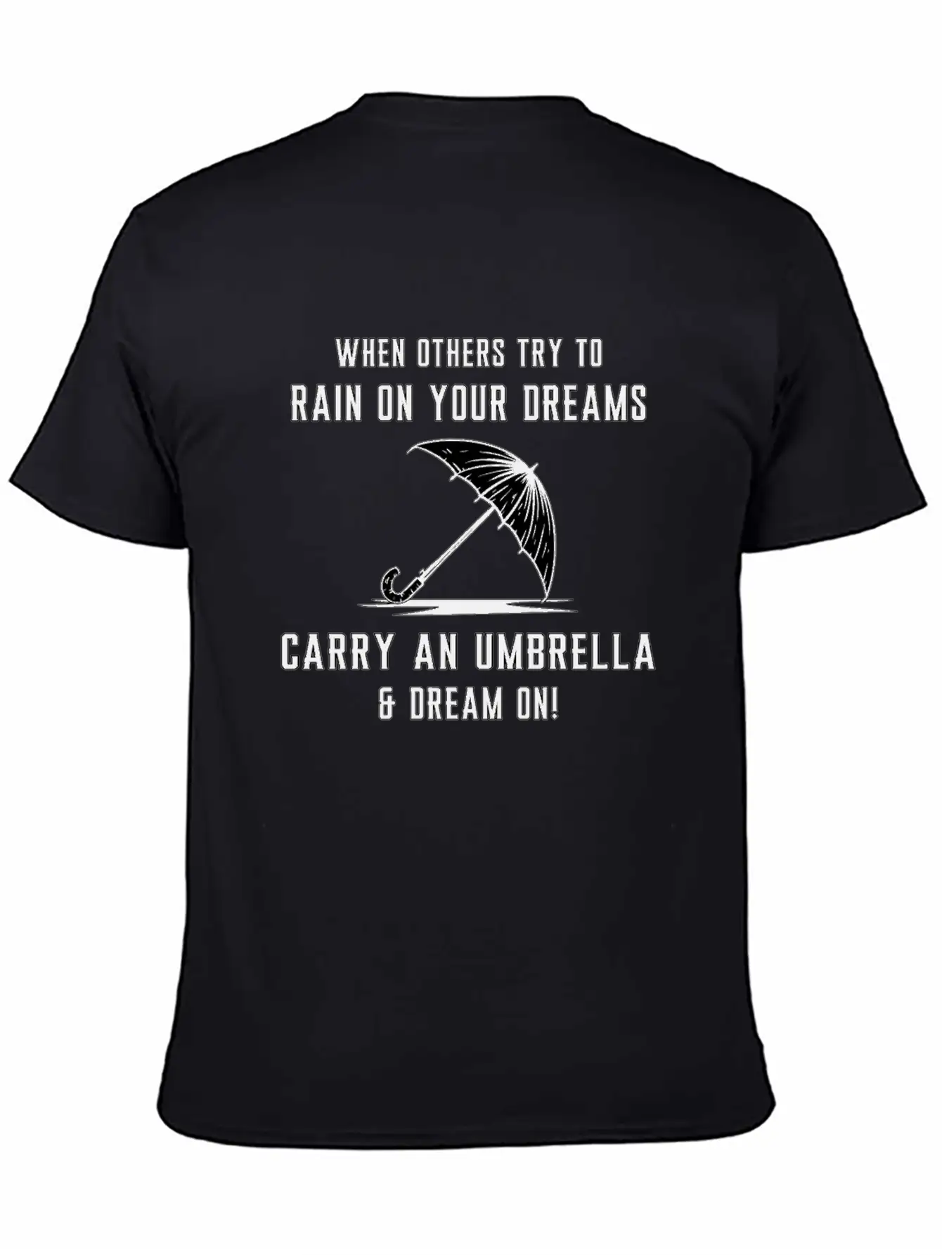 Rain Cloud Raindrop Umbrella Weather Rainy Gift Classic Cotton Tee – Unisex Comfort For Any Season