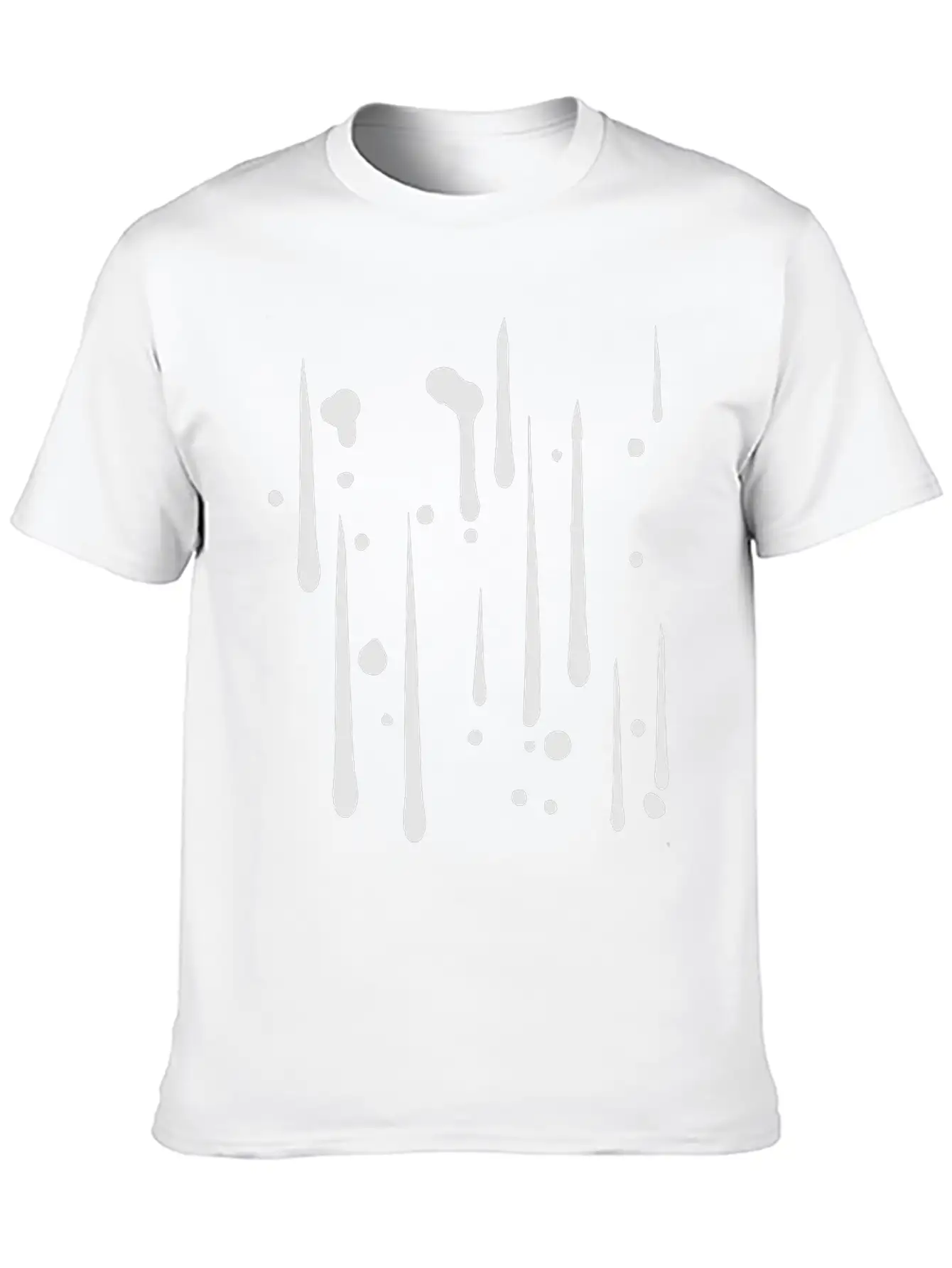 Rain Drop Graffiti Spray Cool Hold Sweating Hot Wa Classic Cotton Tee – Unisex Comfort For Any Season