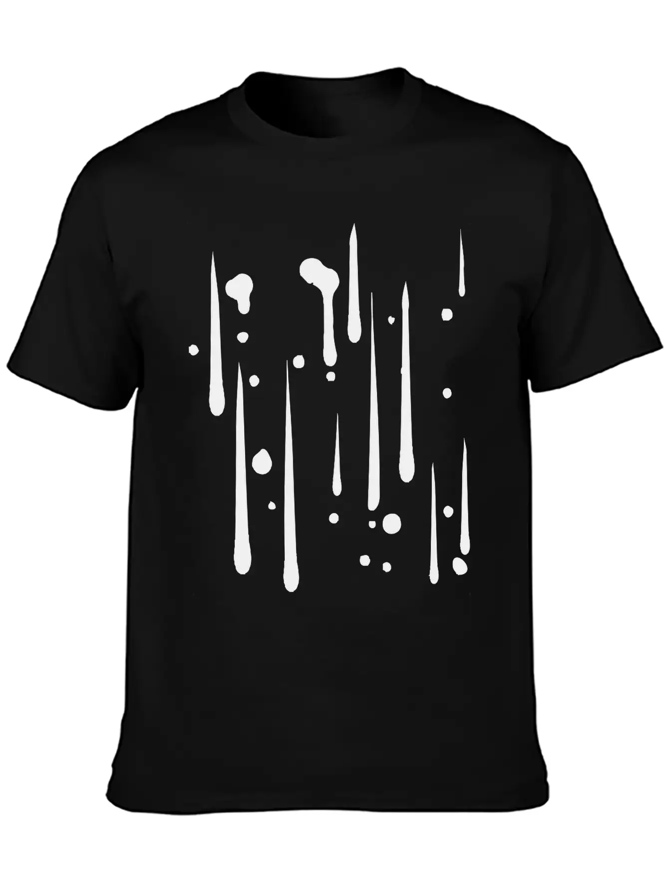 Rain Drop Graffiti Spray Cool Hold Sweating Hot Wa Classic Cotton Tee – Unisex Comfort For Any Season