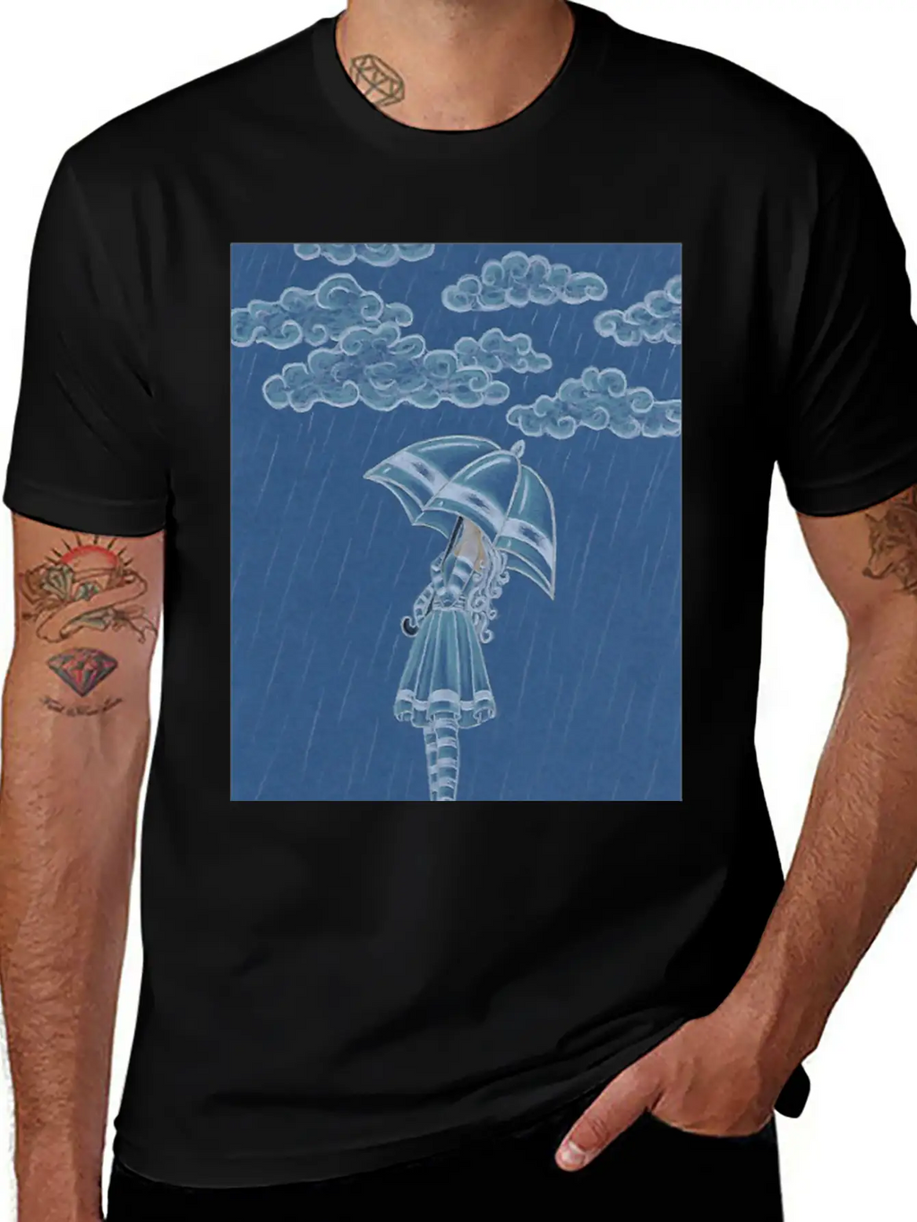 Rain Relaxed Everyday Tee – Lightweight And Durable Cotton
