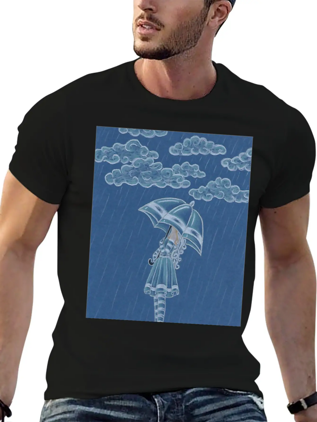 Rain Relaxed Everyday Tee – Lightweight And Durable Cotton