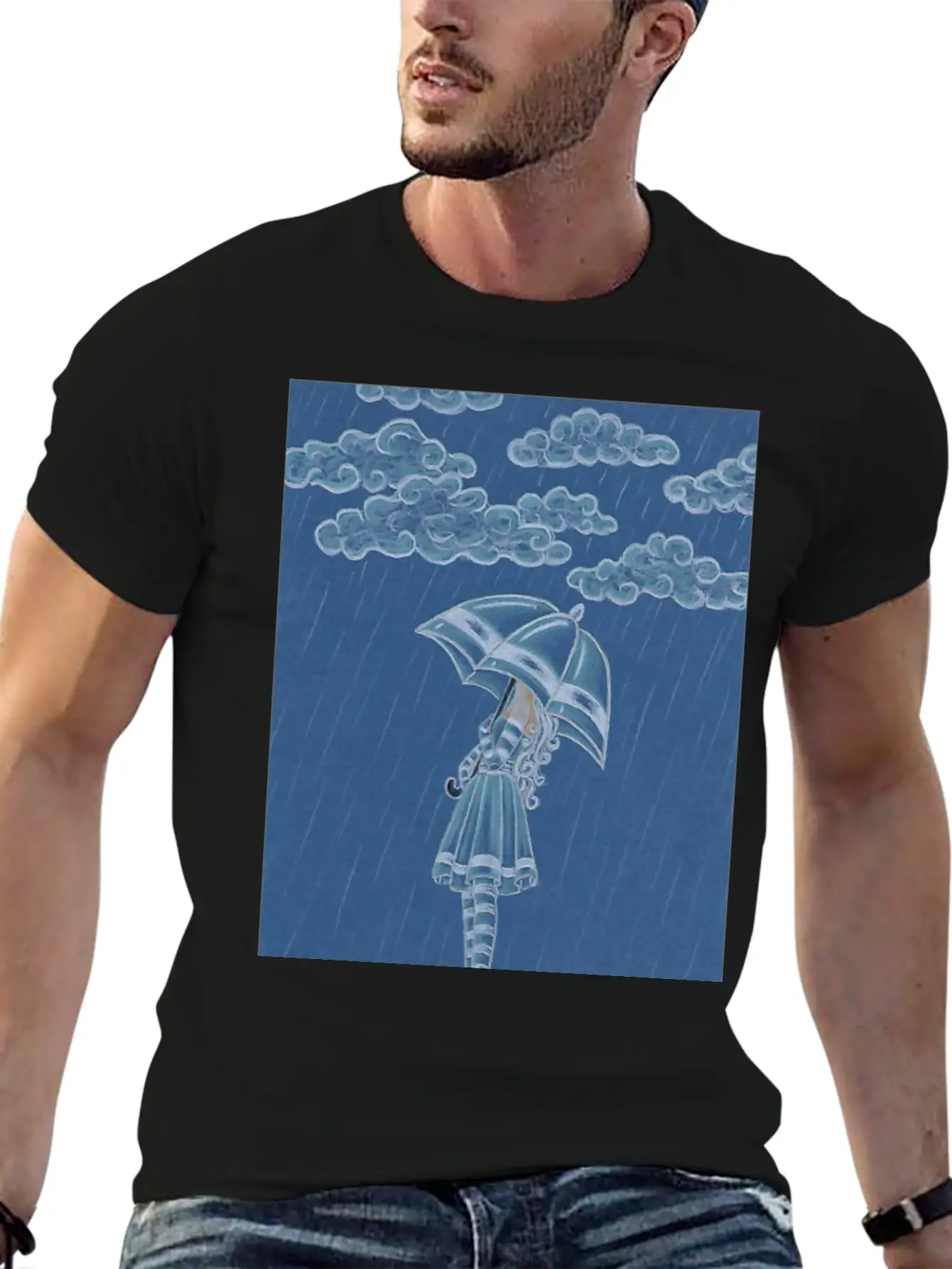 Rain Relaxed Everyday Tee – Lightweight And Durable Cotton