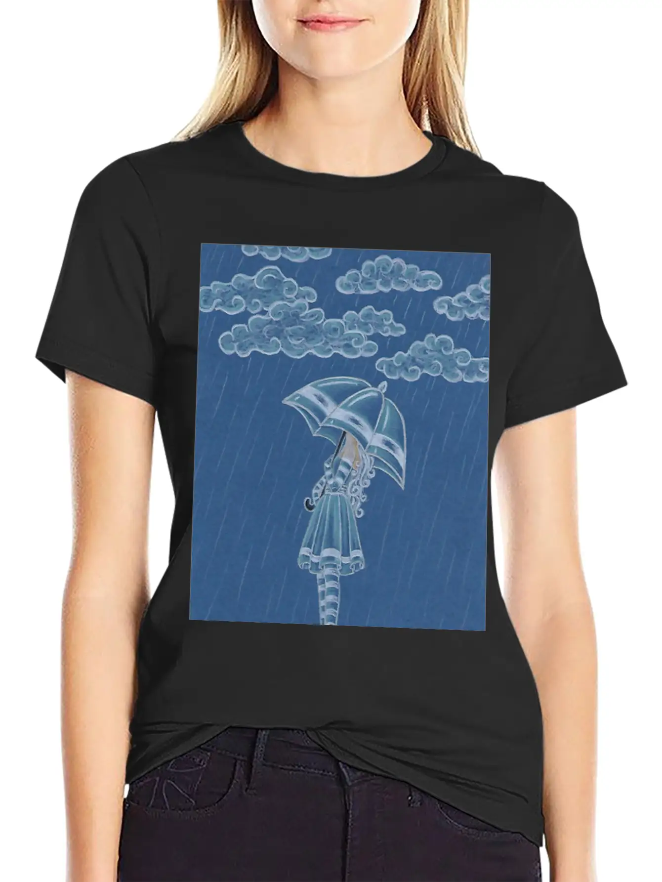 Rain Relaxed Everyday Tee – Lightweight And Durable Cotton