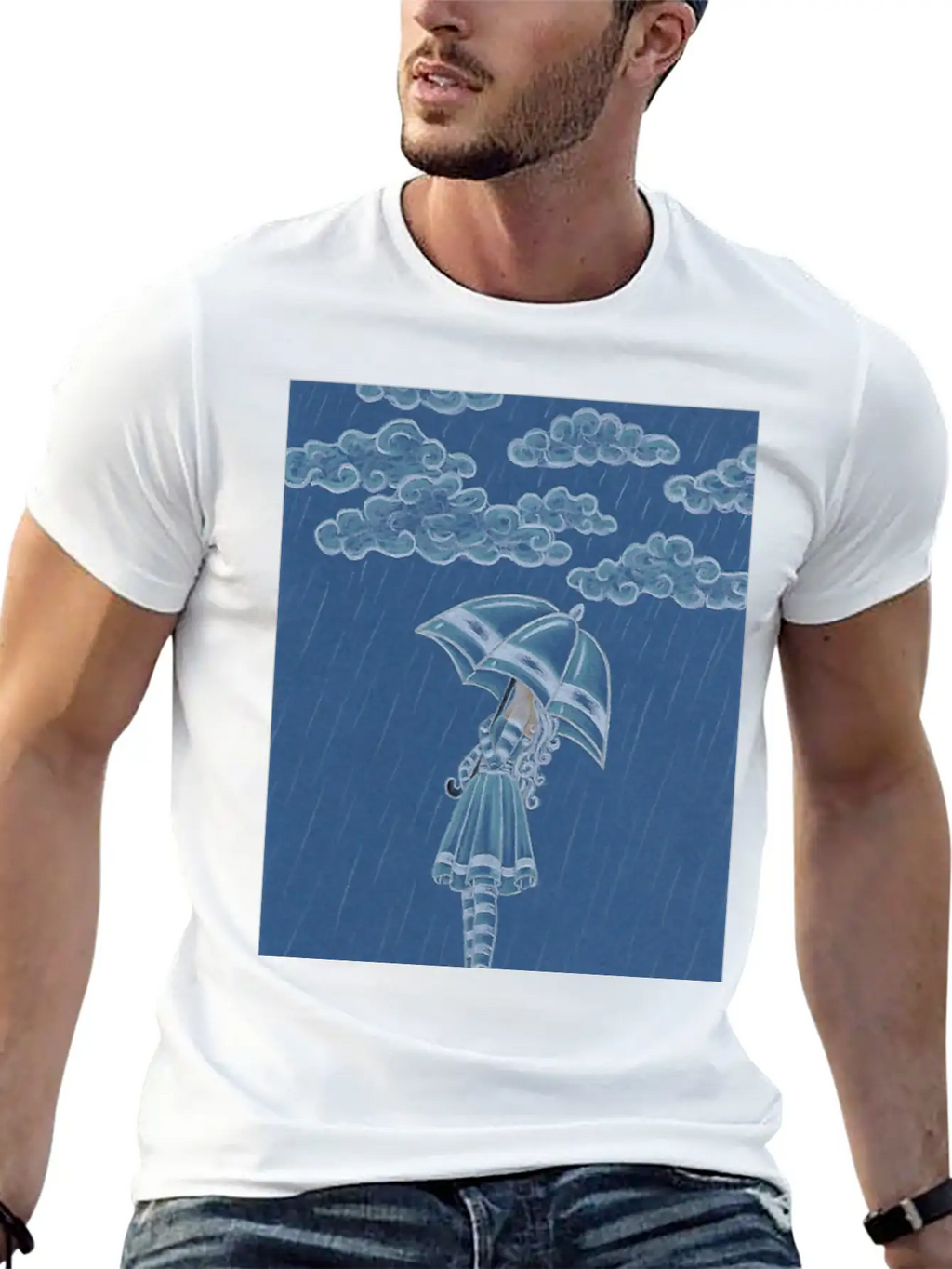 Rain Relaxed Everyday Tee – Lightweight And Durable Cotton