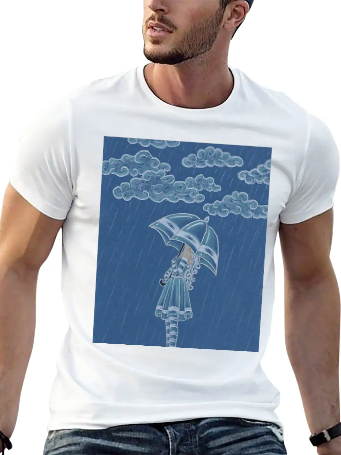 Rain Relaxed Everyday Tee – Lightweight And Durable Cotton