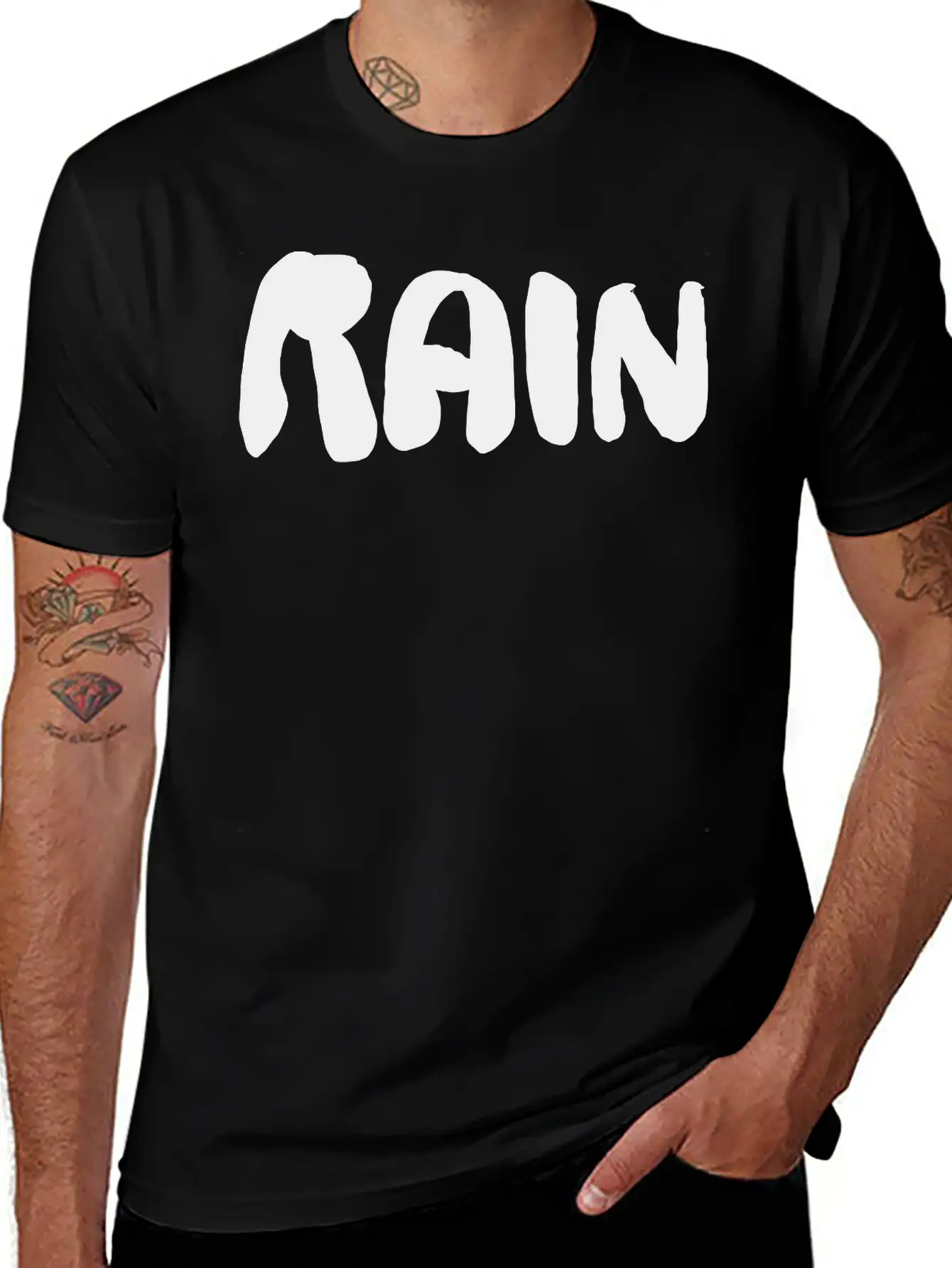 Rain Stylish Everyday T-Shirt – Unisex Basic Cotton Tee