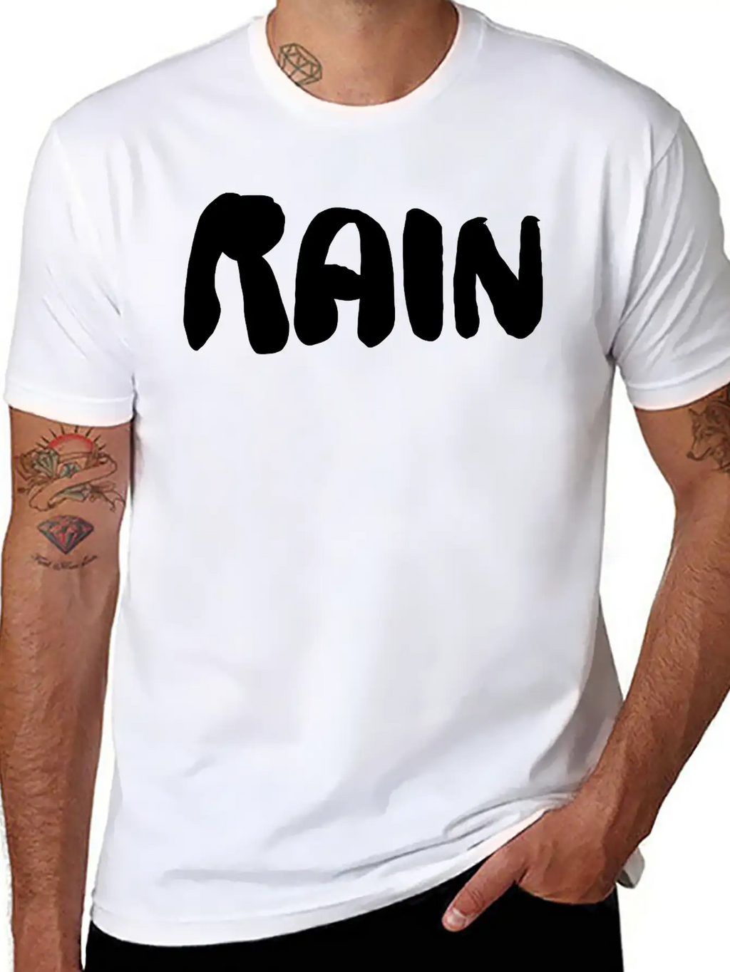 Rain Stylish Everyday T-Shirt – Unisex Basic Cotton Tee