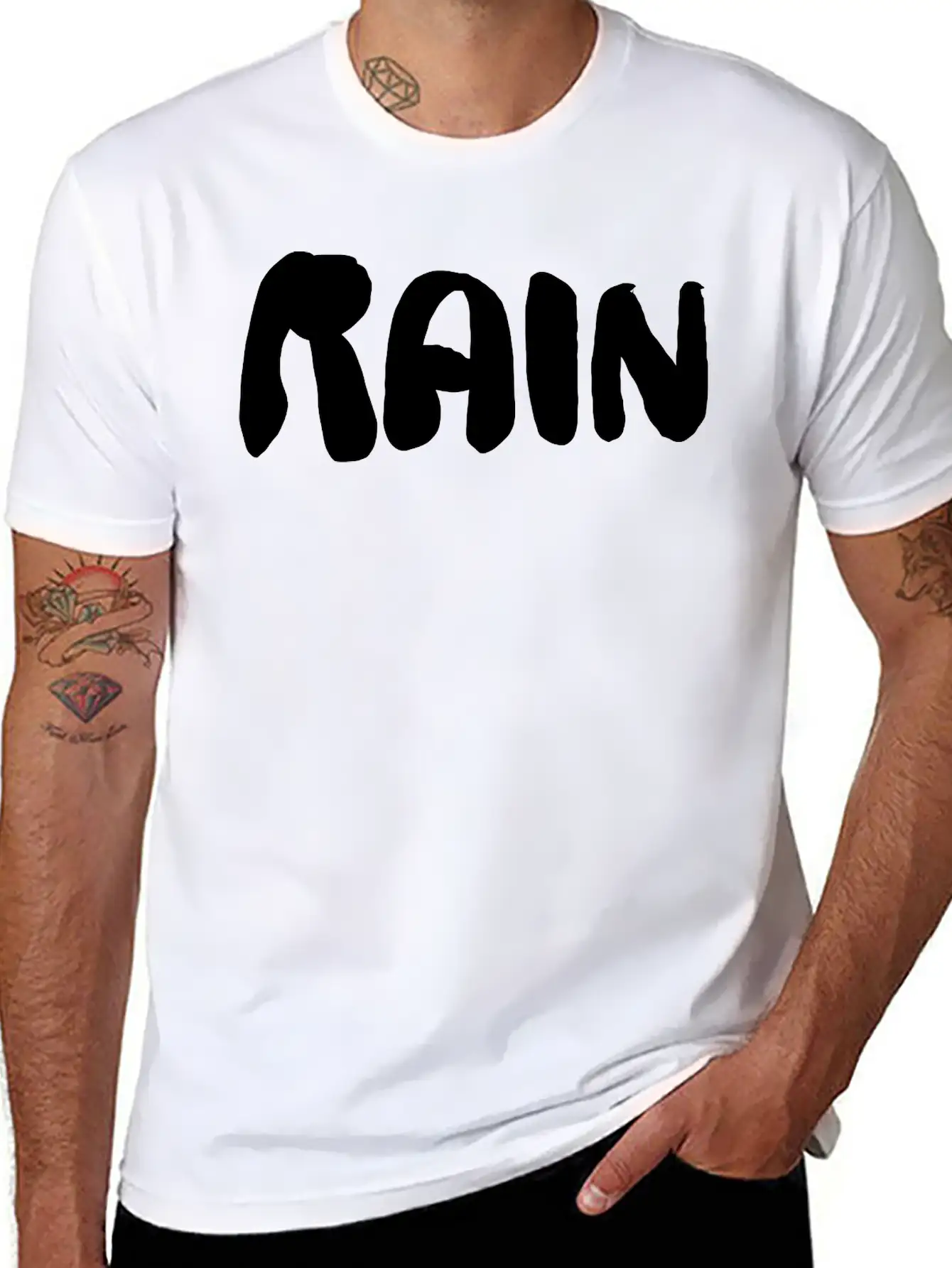 Rain Stylish Everyday T-Shirt – Unisex Basic Cotton Tee