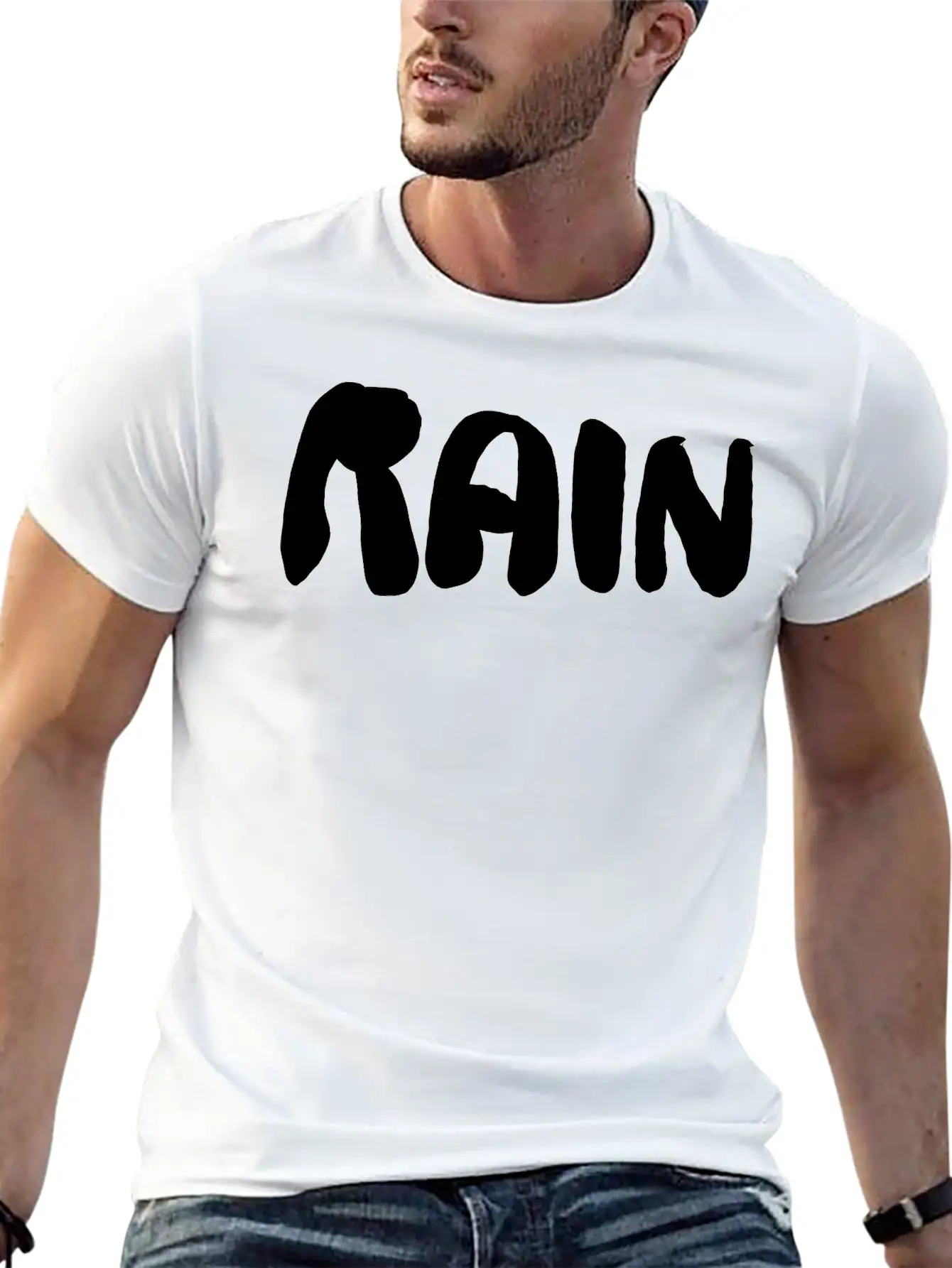 Rain Stylish Everyday T-Shirt – Unisex Basic Cotton Tee