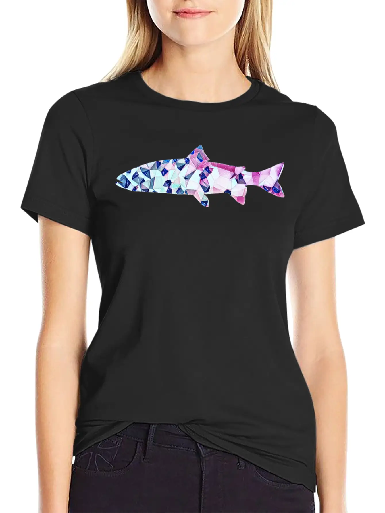 Rainbow Fresh Trout Classic Cotton Tee – Unisex Comfort For Any Season