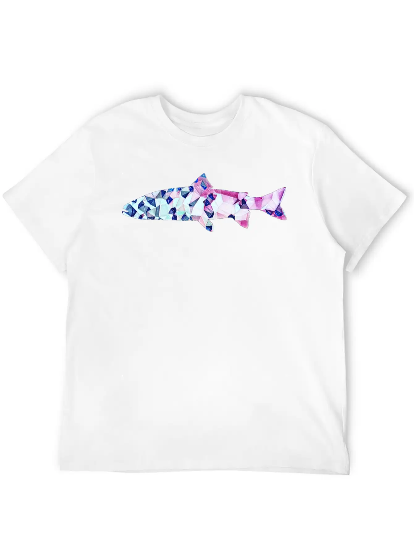 Rainbow Fresh Trout Classic Cotton Tee – Unisex Comfort For Any Season