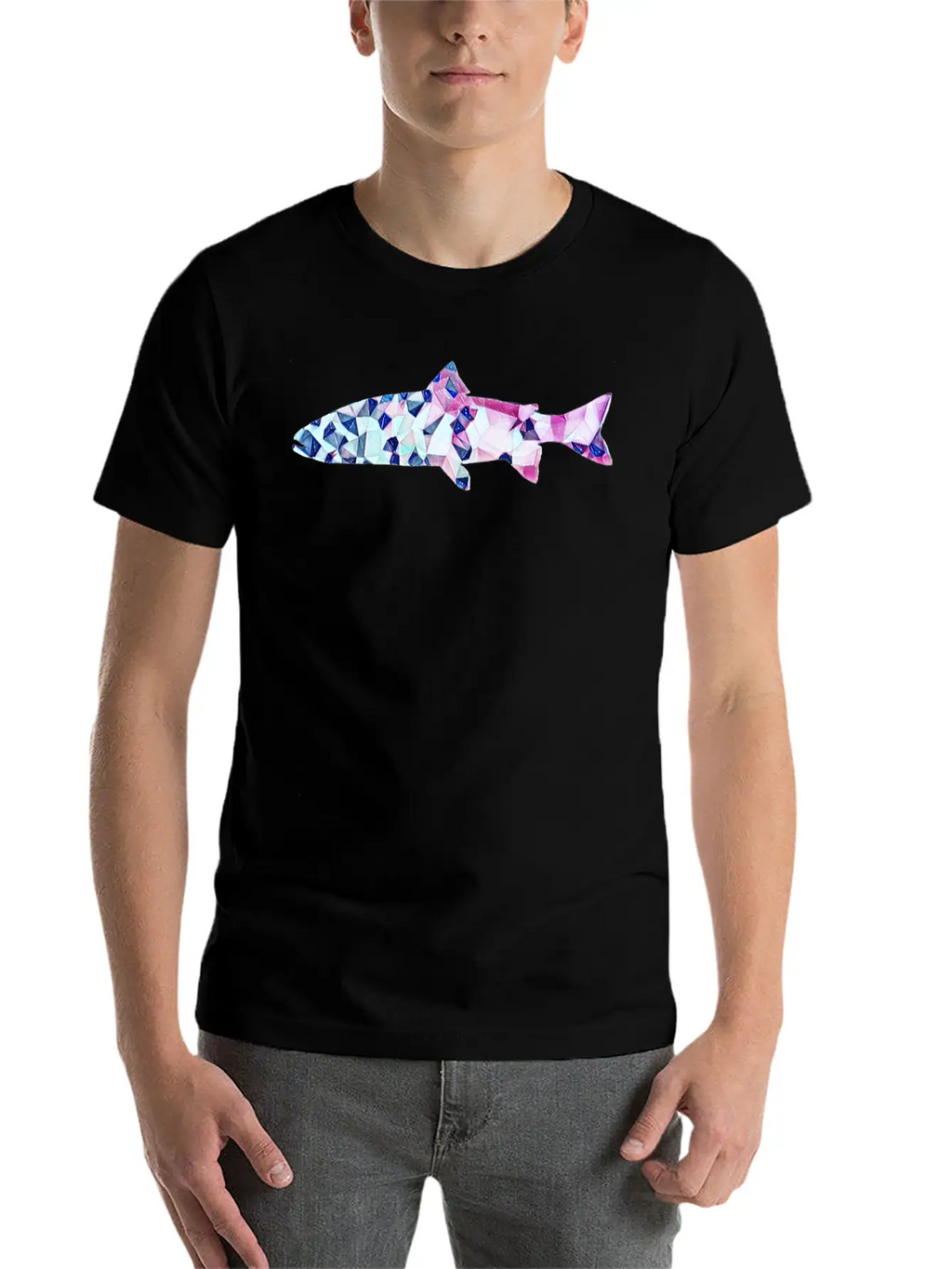Rainbow Fresh Trout Classic Cotton Tee – Unisex Comfort For Any Season