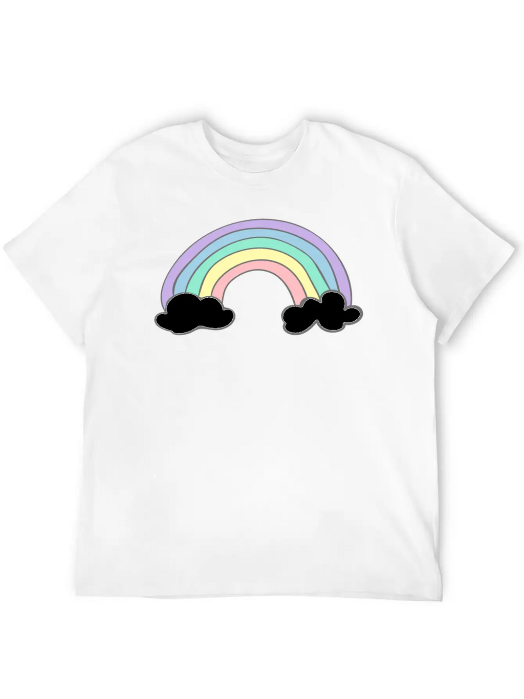 Rainbow Stylish Everyday T-Shirt – Unisex Basic Cotton Tee