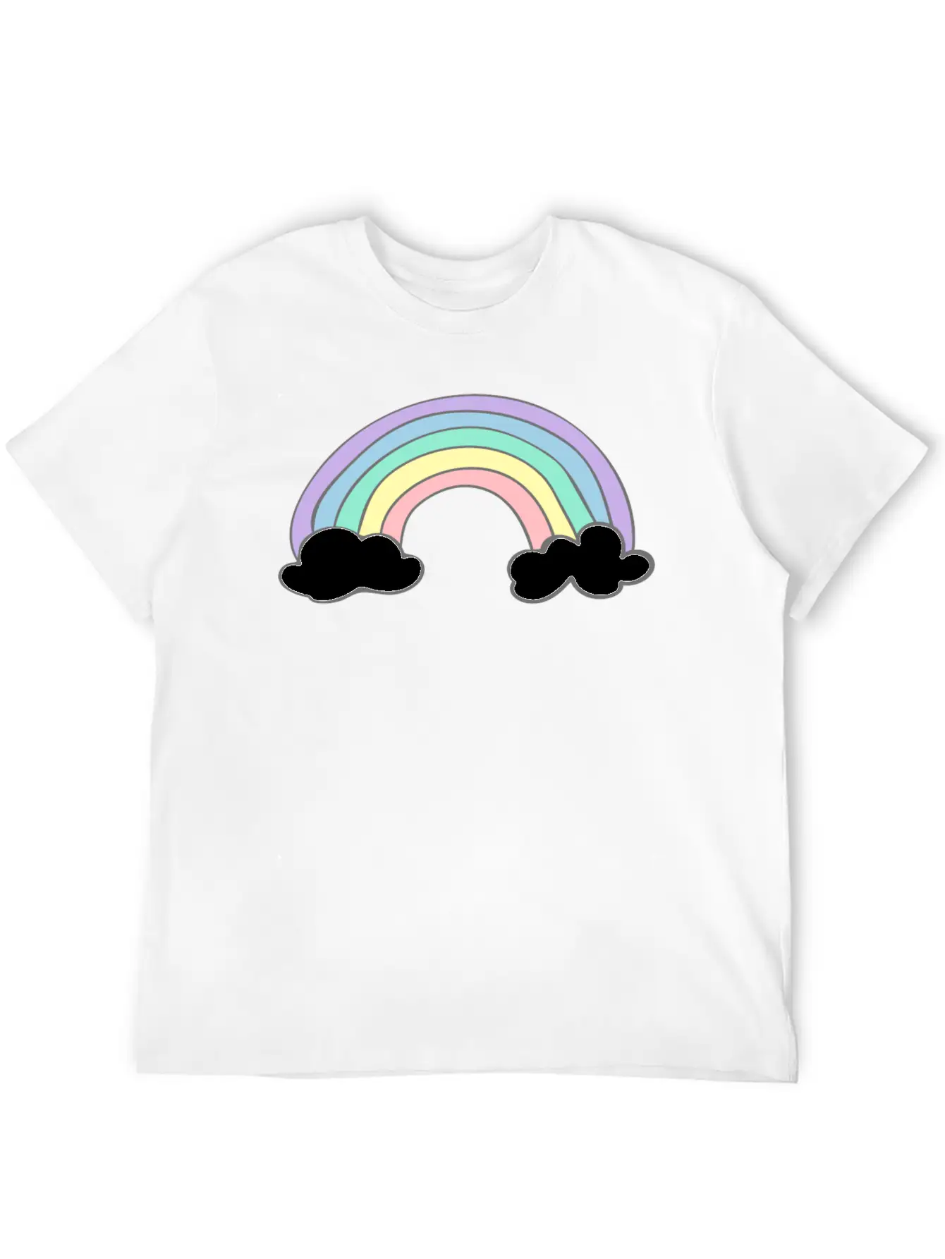 Rainbow Stylish Everyday T-Shirt – Unisex Basic Cotton Tee
