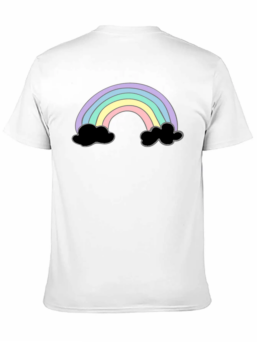 Rainbow Stylish Everyday T-Shirt – Unisex Basic Cotton Tee