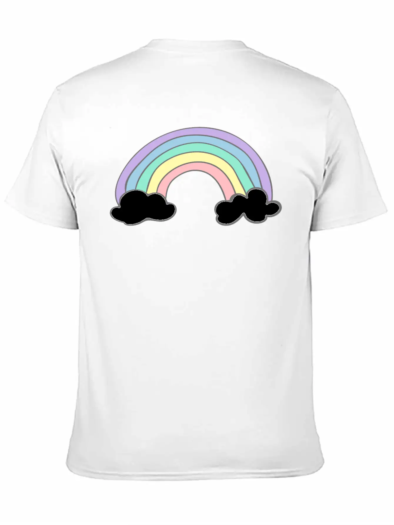 Rainbow Stylish Everyday T-Shirt – Unisex Basic Cotton Tee