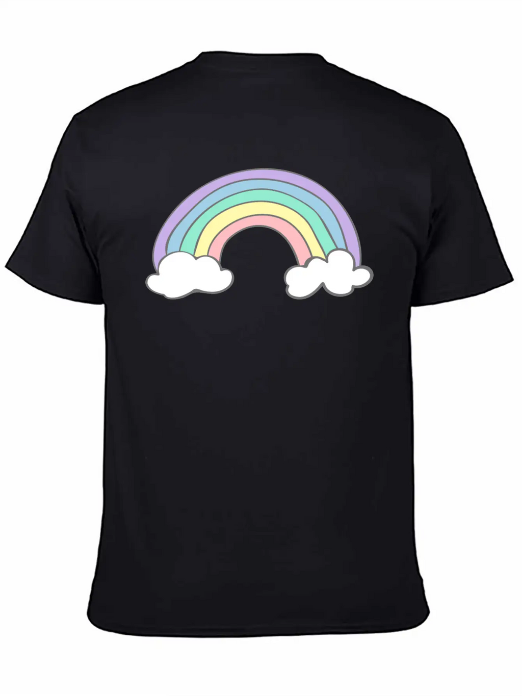 Rainbow Stylish Everyday T-Shirt – Unisex Basic Cotton Tee