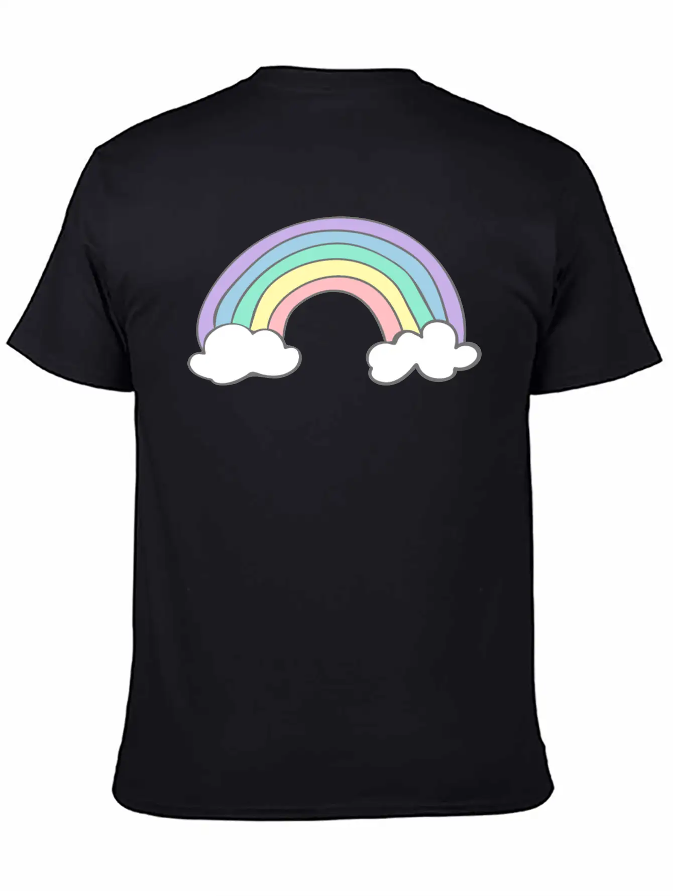 Rainbow Stylish Everyday T-Shirt – Unisex Basic Cotton Tee