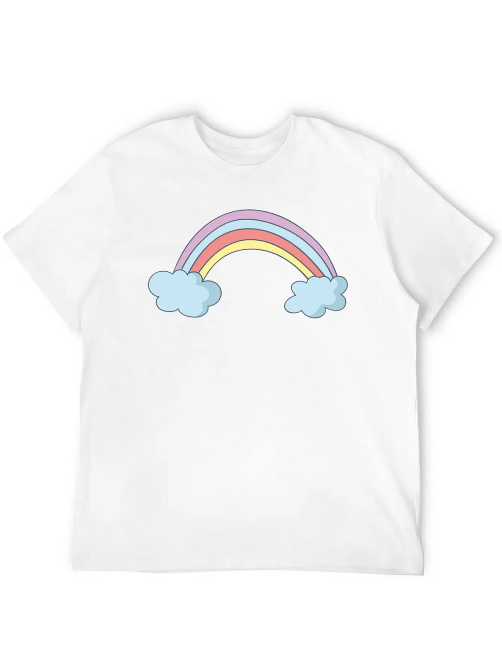 Rainbow Timeless Short Sleeve Tee – Comfy And Minimalist Design