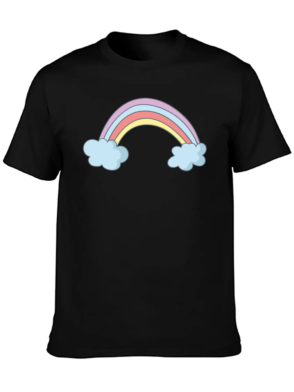 Rainbow Timeless Short Sleeve Tee – Comfy And Minimalist Design