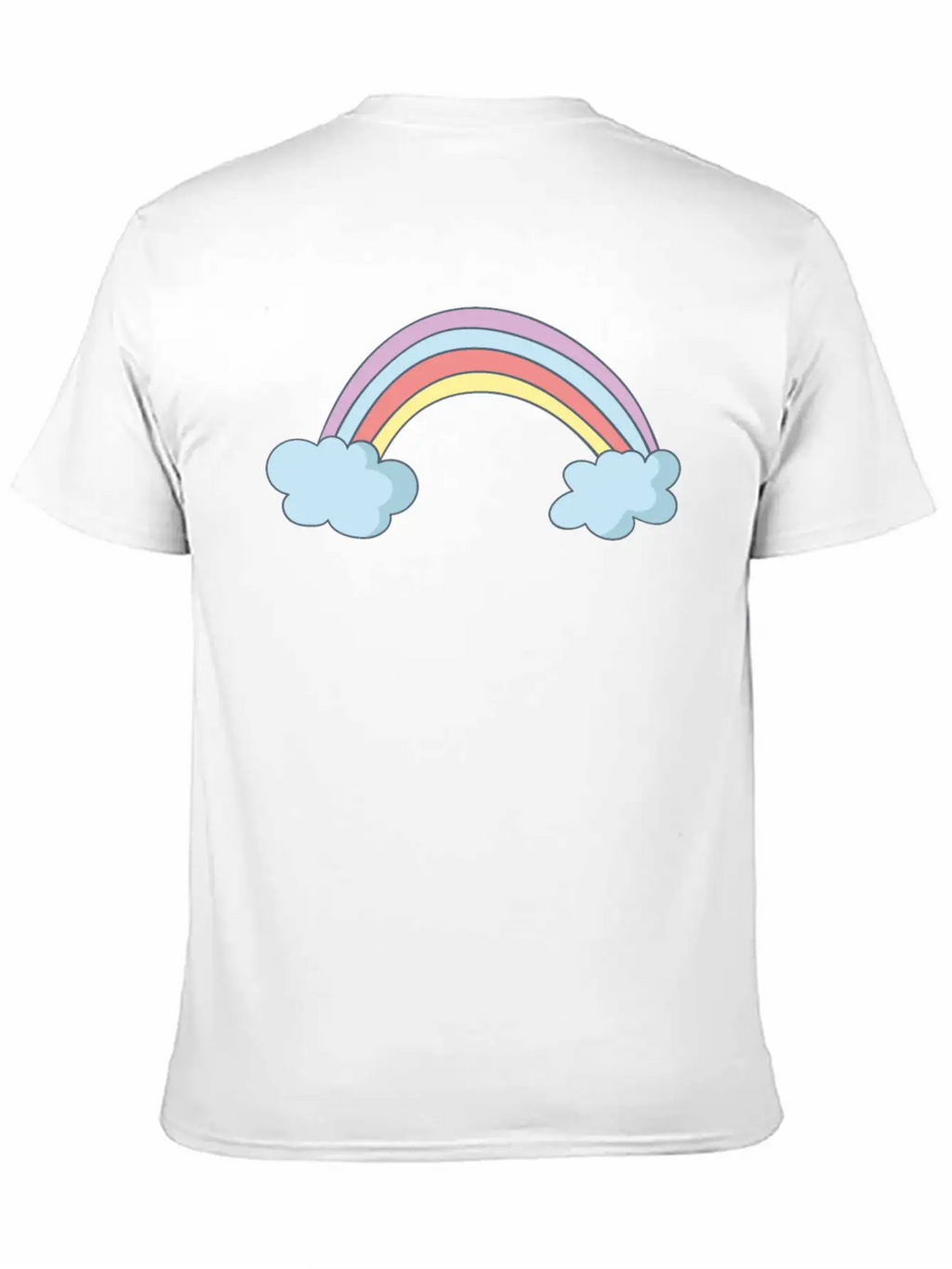 Rainbow Timeless Short Sleeve Tee – Comfy And Minimalist Design