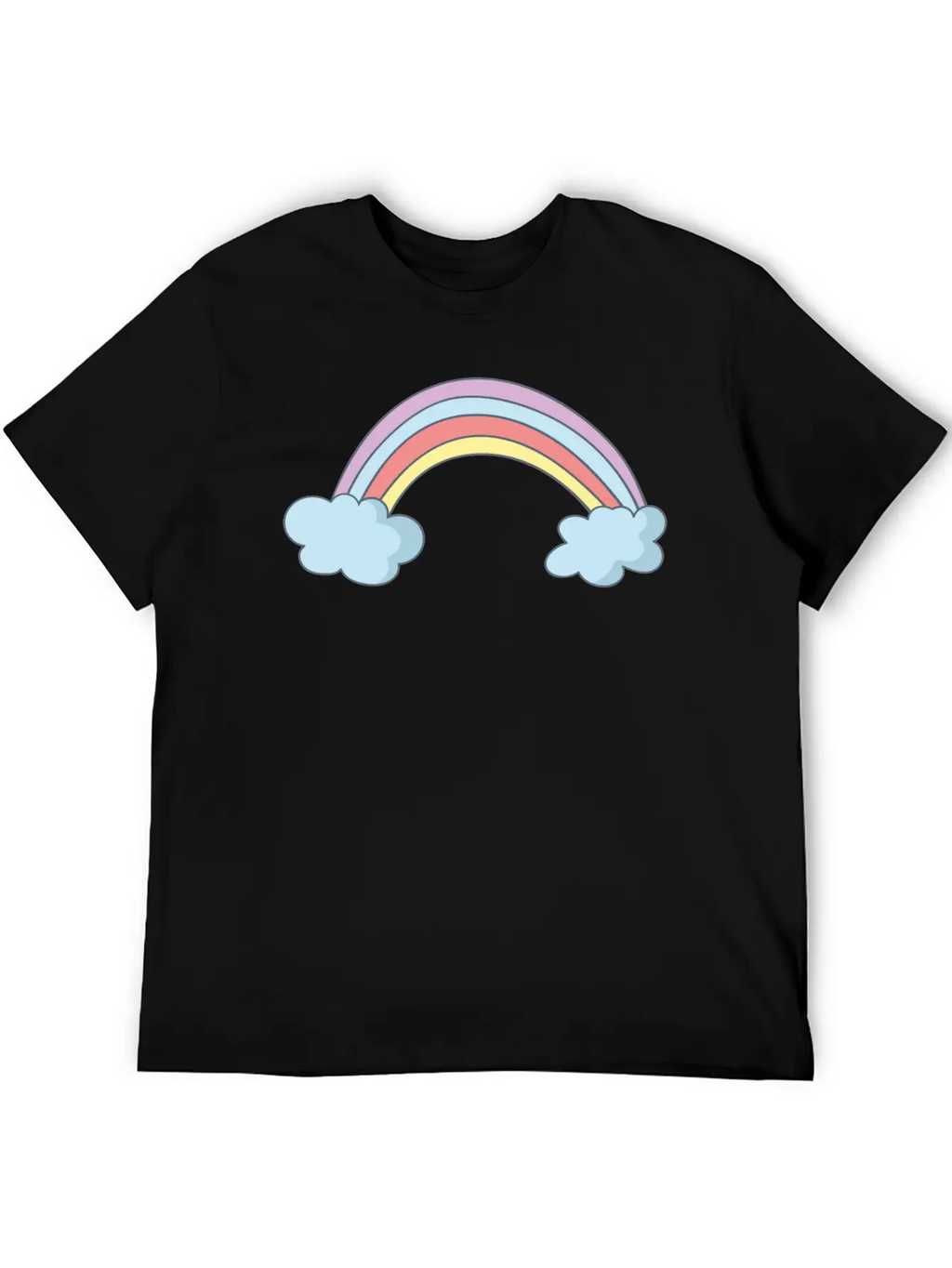 Rainbow Timeless Short Sleeve Tee – Comfy And Minimalist Design