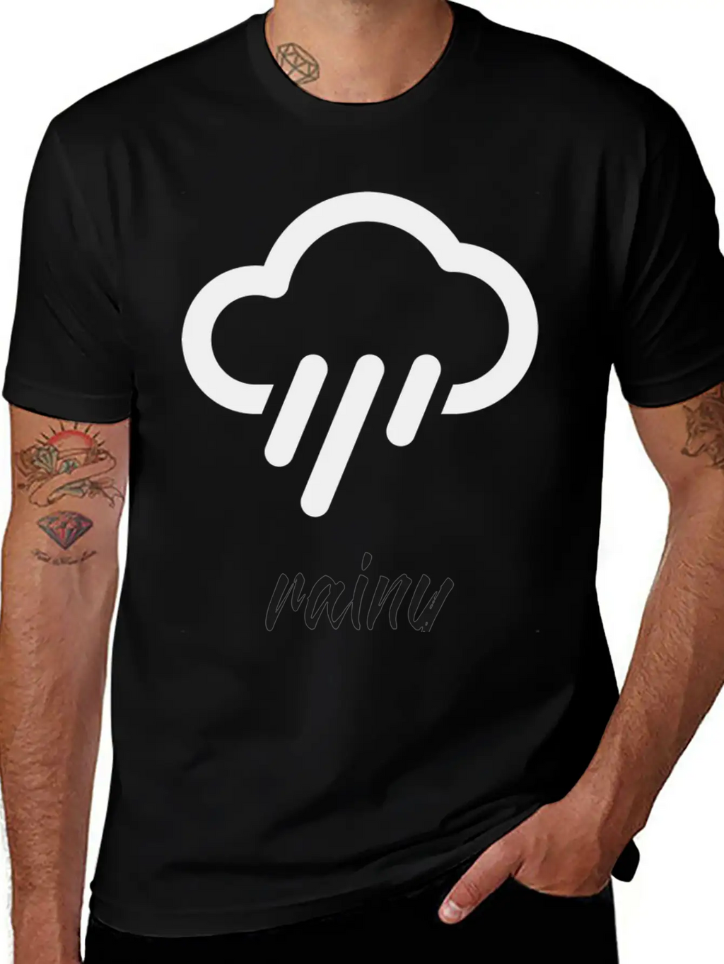Rainy Weather Unisex Casual T-Shirt – Clean Design For Daily Comfort