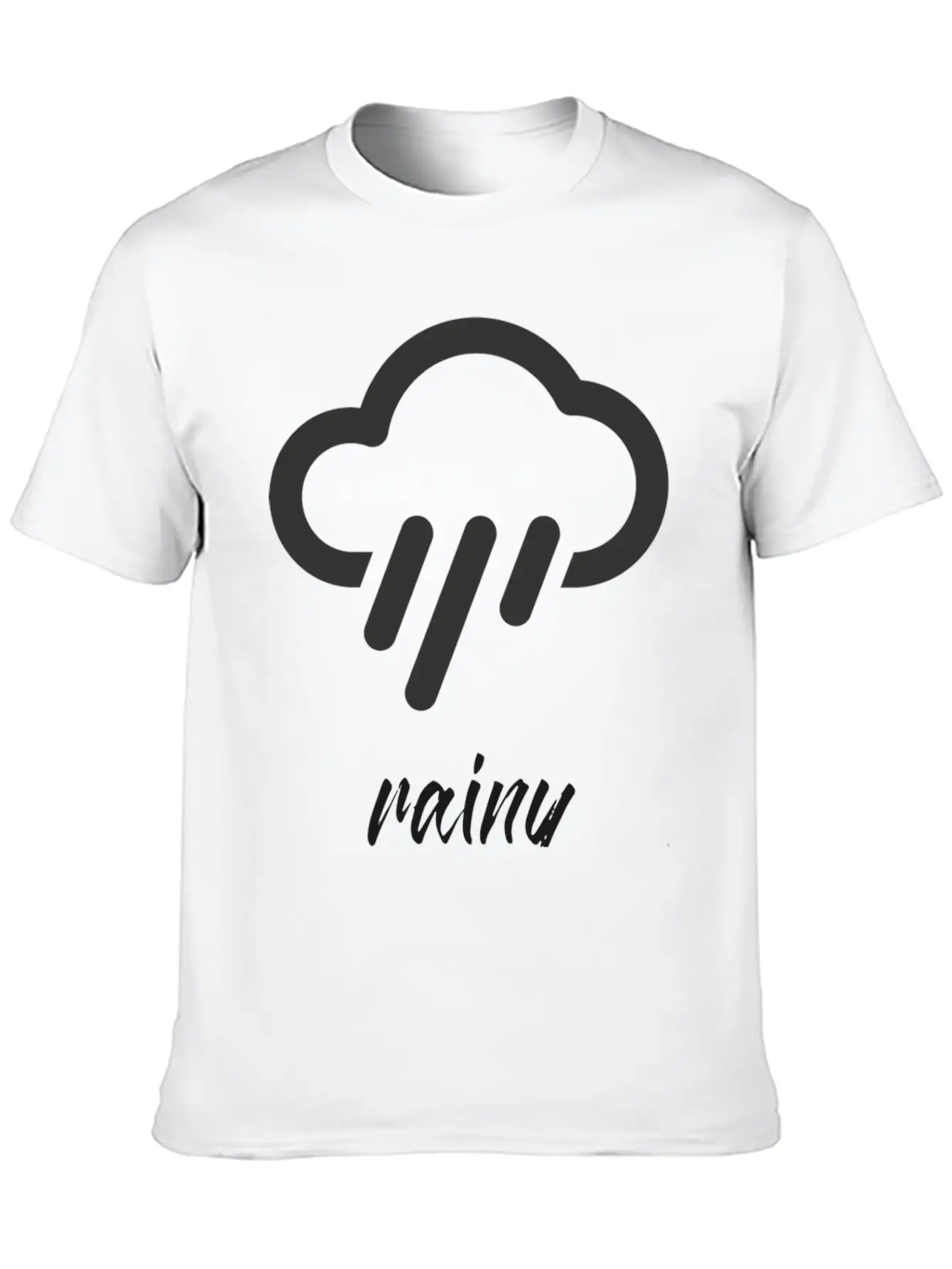 Rainy Weather Unisex Casual T-Shirt – Clean Design For Daily Comfort