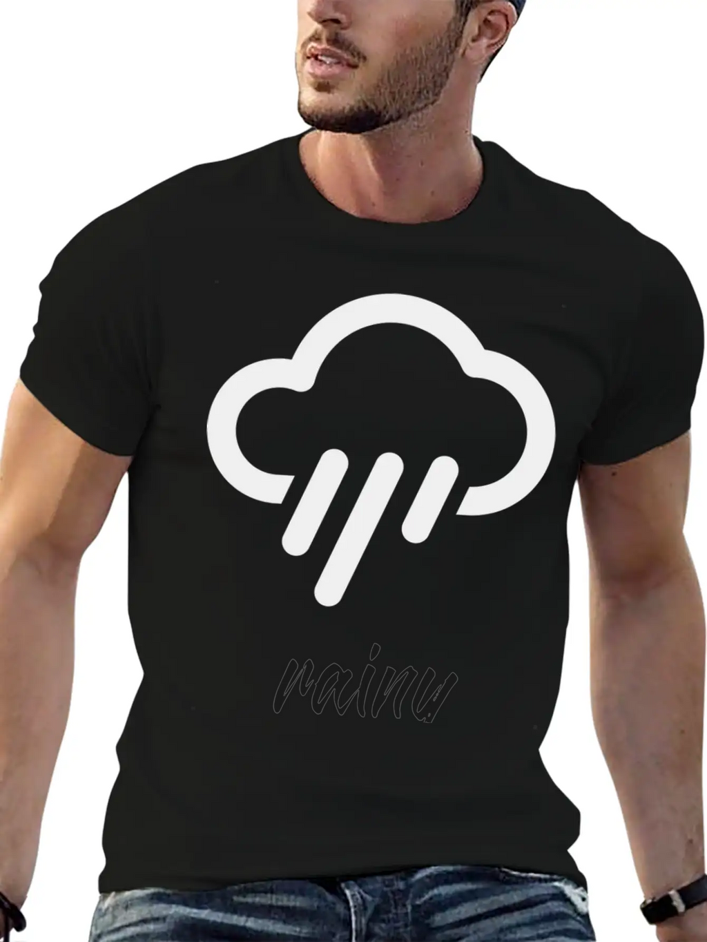 Rainy Weather Unisex Casual T-Shirt – Clean Design For Daily Comfort