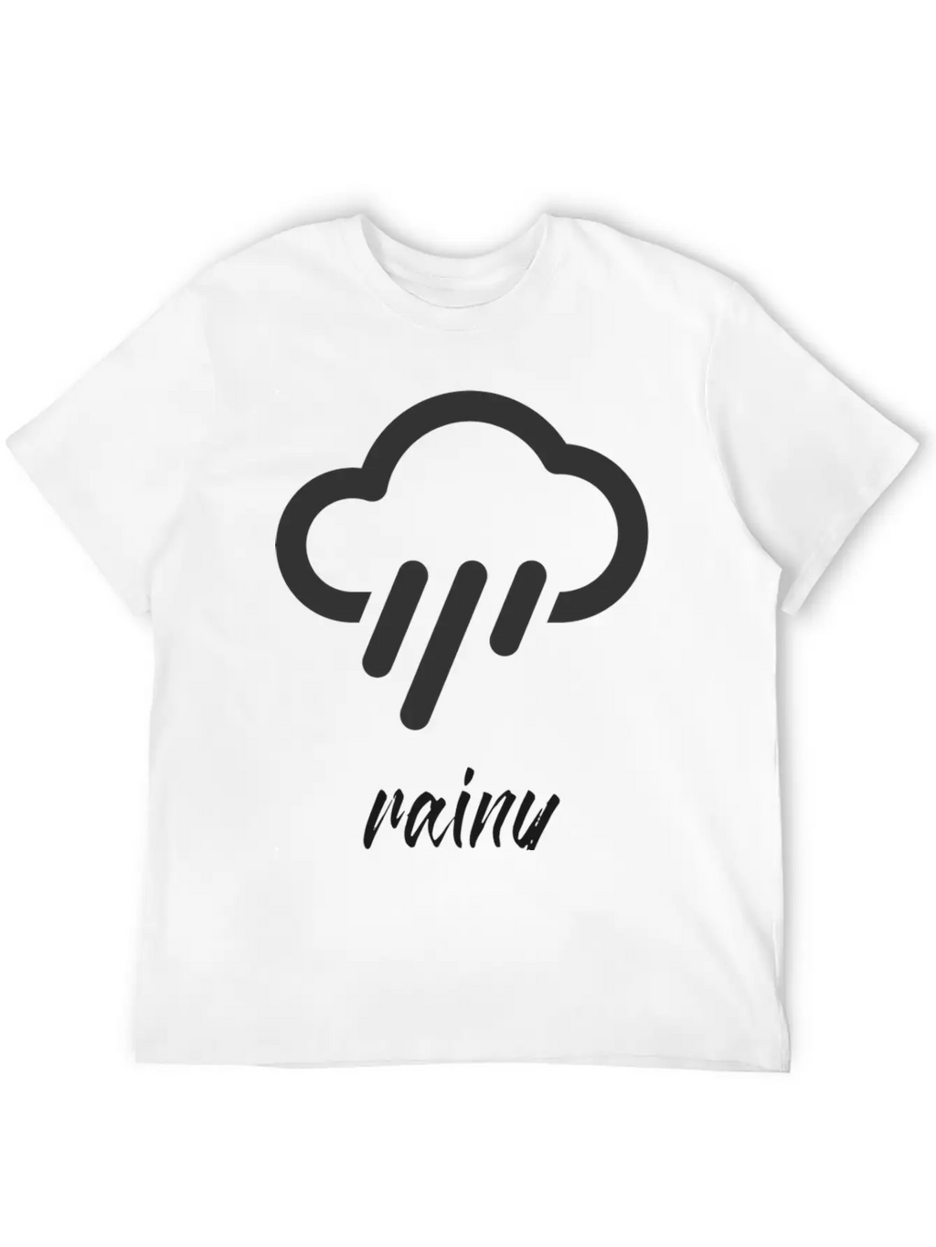 Rainy Weather Unisex Casual T-Shirt – Clean Design For Daily Comfort