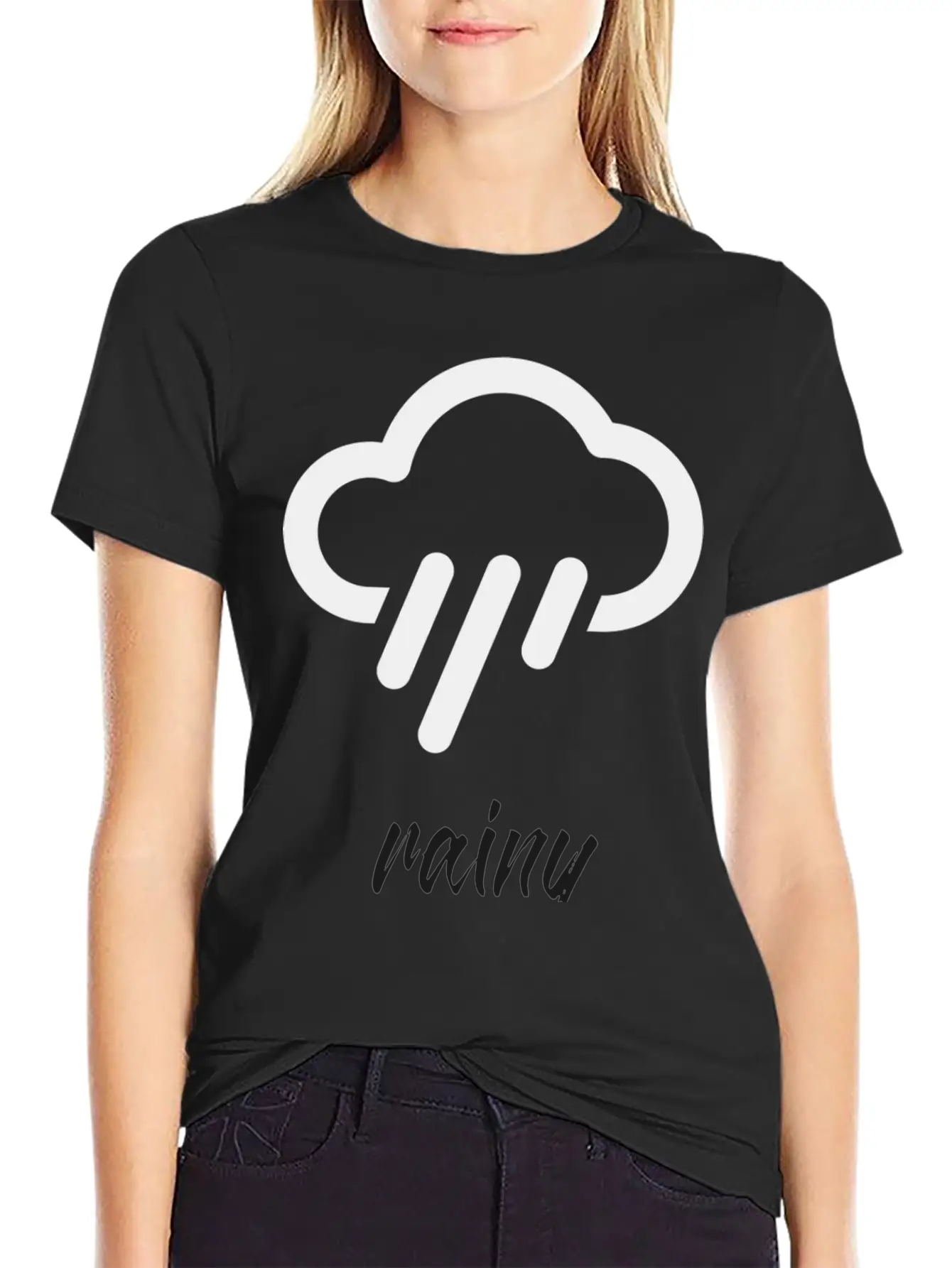 Rainy Weather Unisex Casual T-Shirt – Clean Design For Daily Comfort