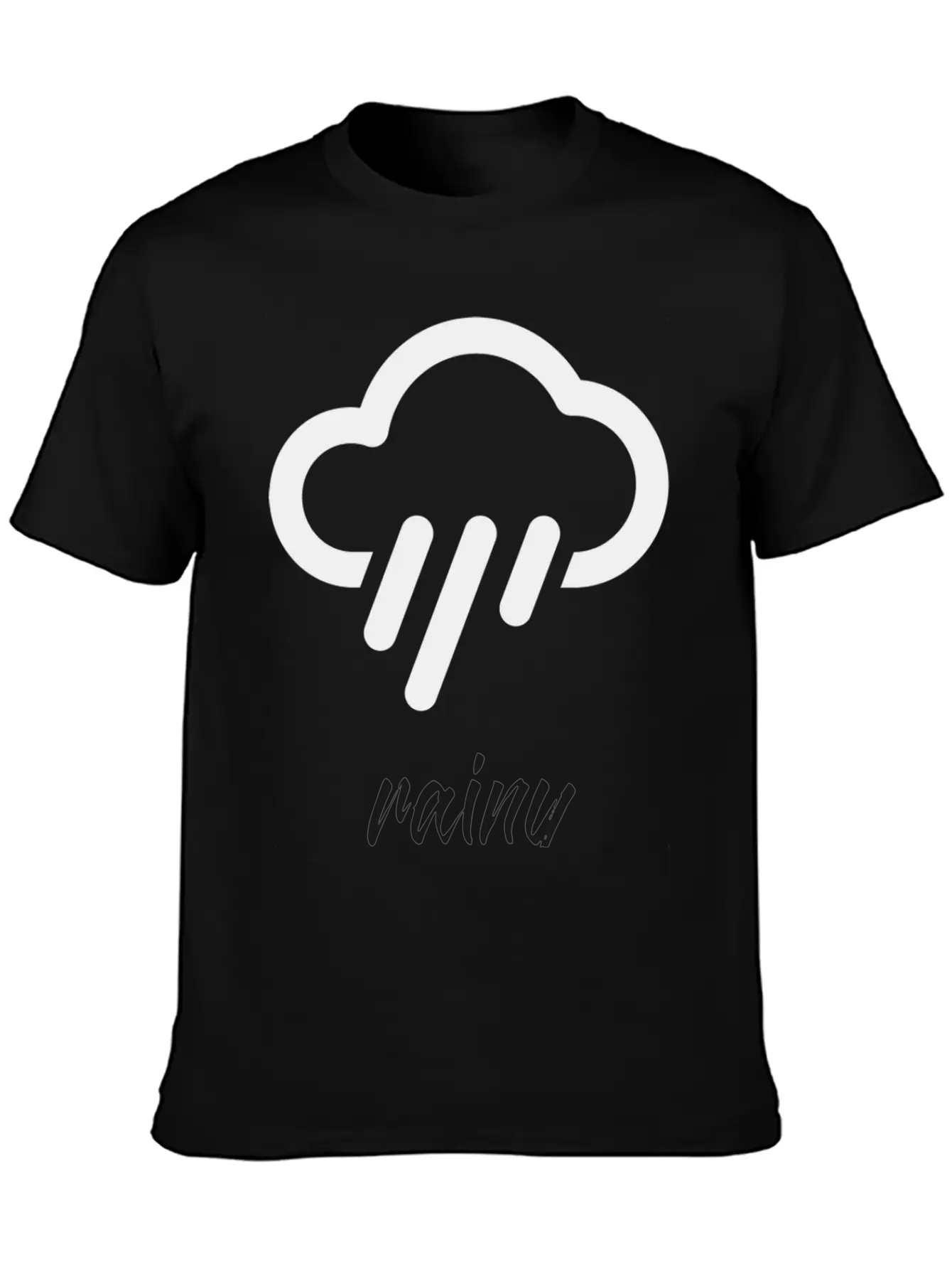 Rainy Weather Unisex Casual T-Shirt – Clean Design For Daily Comfort