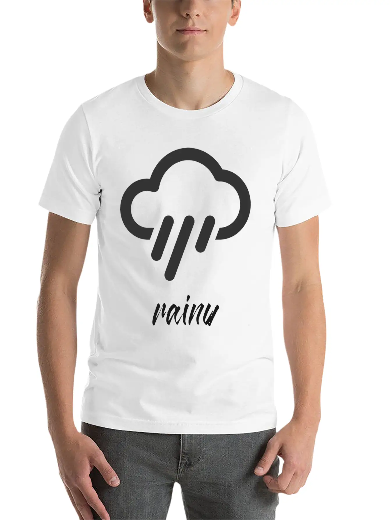 Rainy Weather Unisex Casual T-Shirt – Clean Design For Daily Comfort