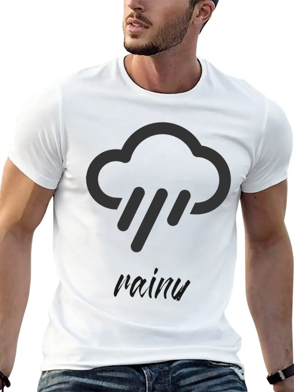 Rainy Weather Unisex Casual T-Shirt – Clean Design For Daily Comfort