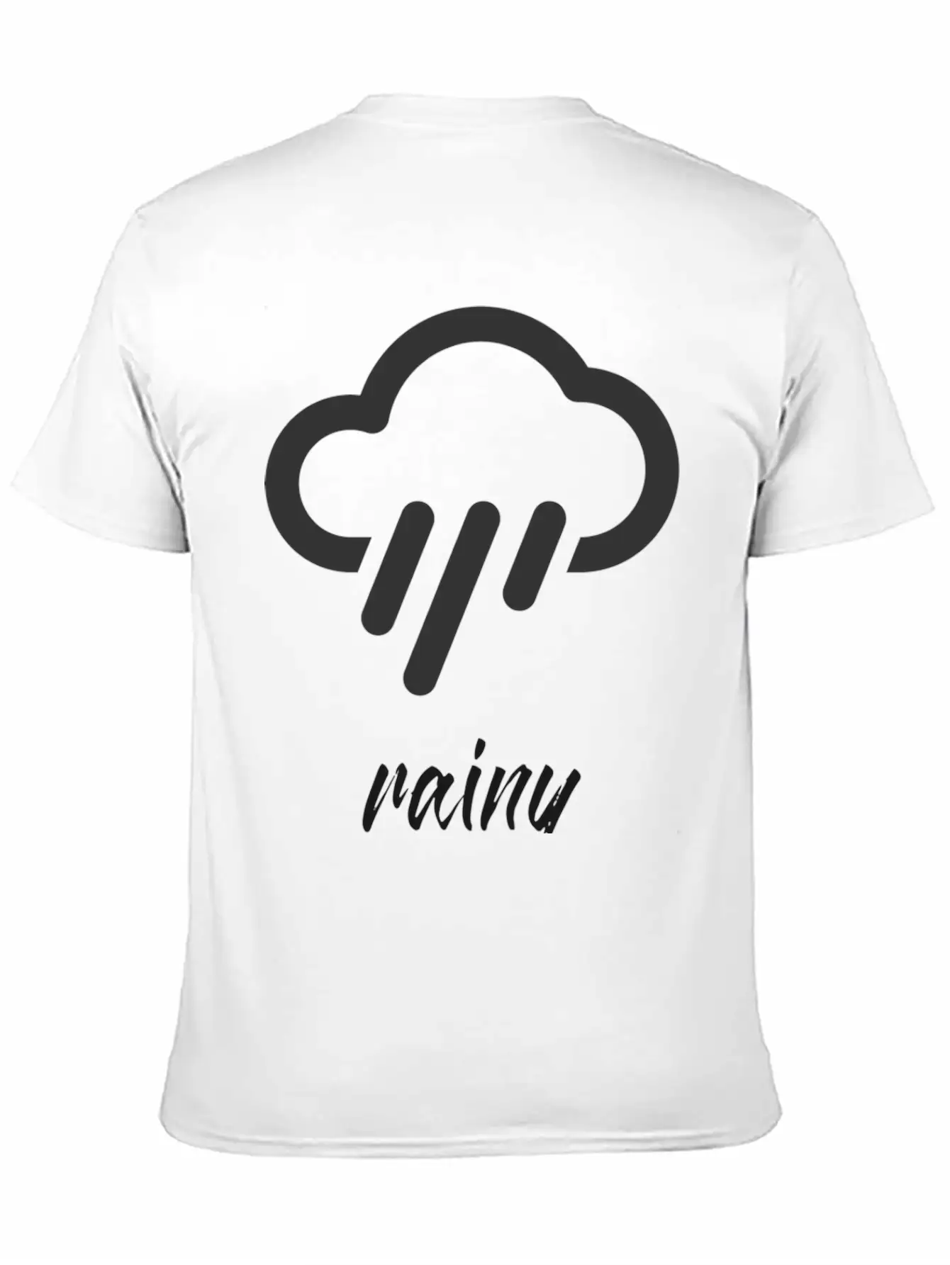 Rainy Weather Unisex Casual T-Shirt – Clean Design For Daily Comfort