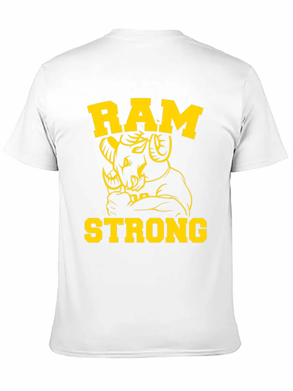 Ram Strong Timeless Short Sleeve Tee – Comfy And Minimalist Design