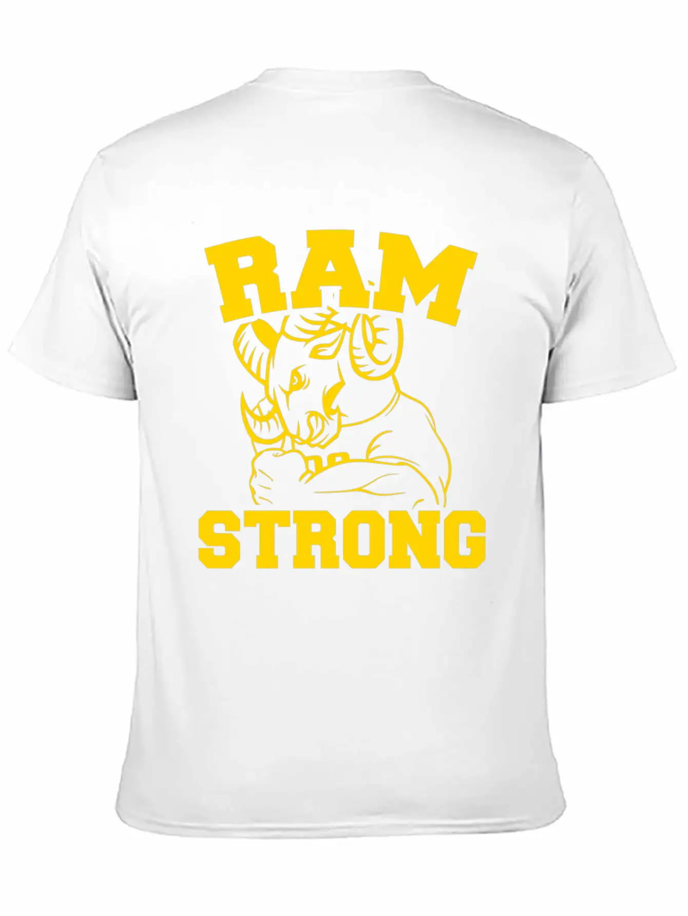 Ram Strong Timeless Short Sleeve Tee – Comfy And Minimalist Design