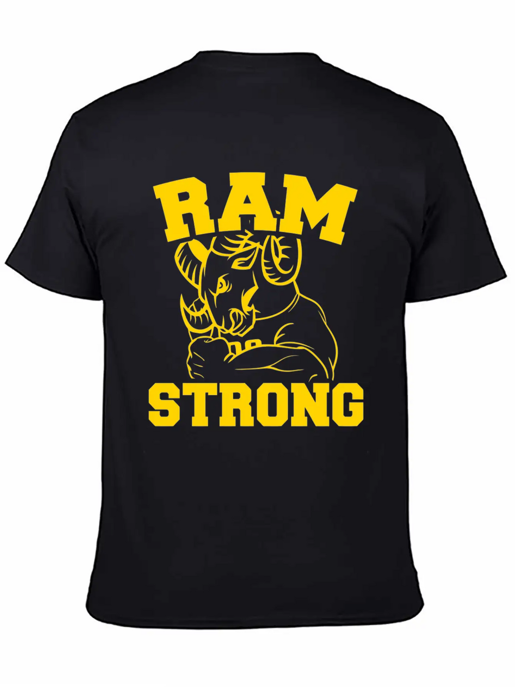 Ram Strong Timeless Short Sleeve Tee – Comfy And Minimalist Design